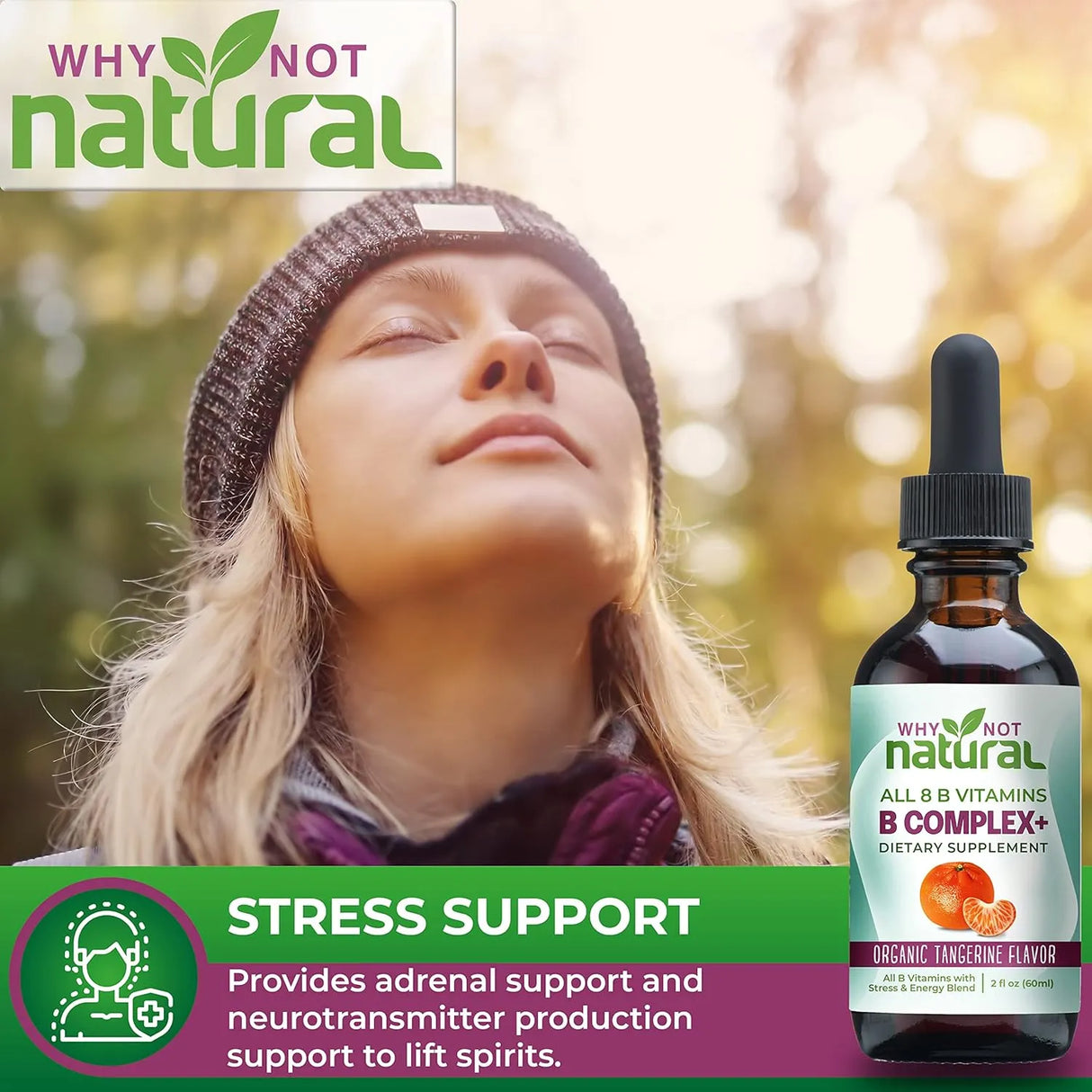WHY NOT NATURAL - Why Not Natural Vitamin B Complex Liquid Drops 2 Fl.Oz. - The Red Vitamin MX - Suplementos Alimenticios - {{ shop.shopifyCountryName }}