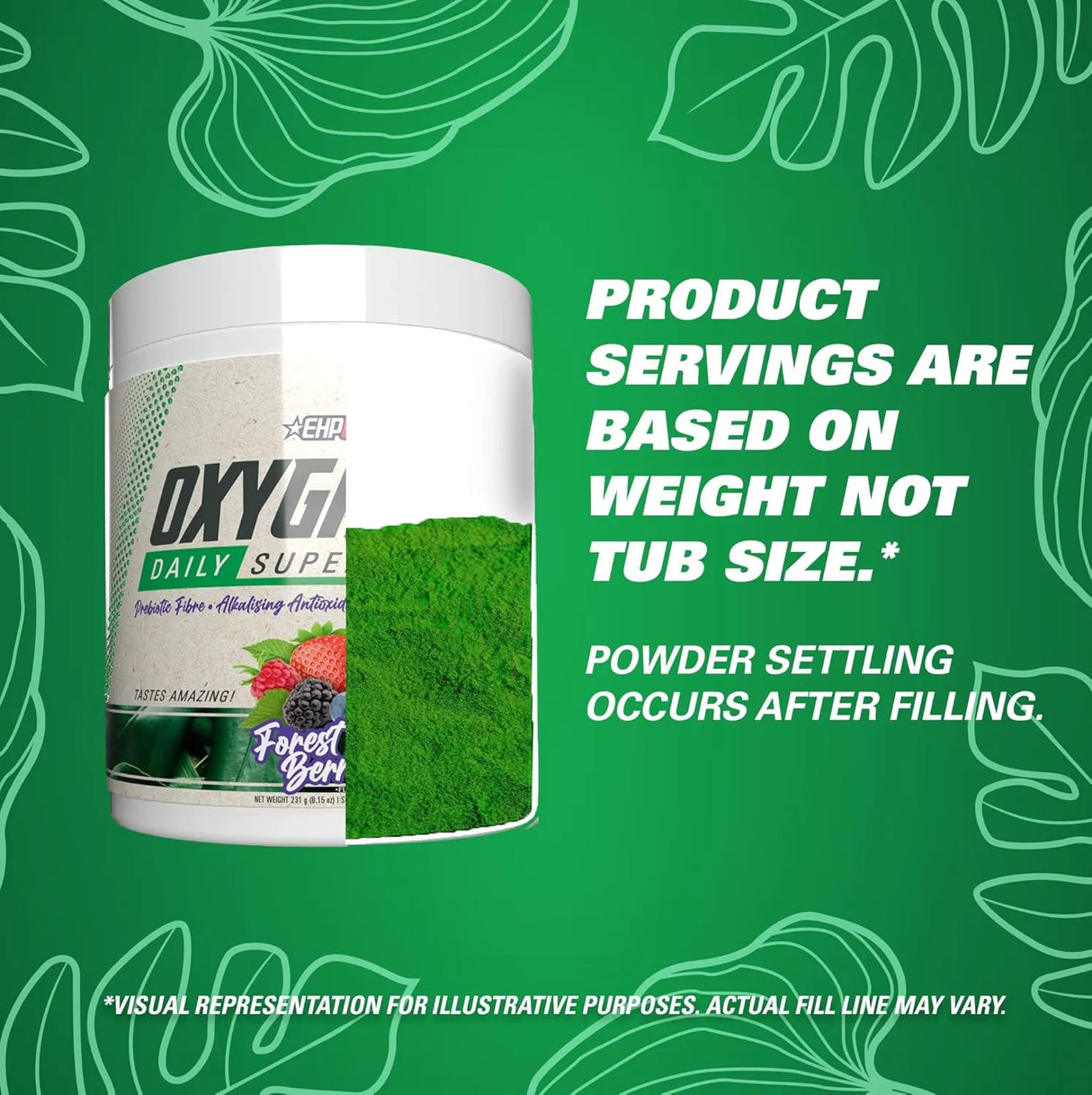 EHPLABS - EHP Labs OxyGreens Super Greens Powder 30 Servicios Forest Berries 231Gr. - The Red Vitamin MX - Suplementos Alimenticios - {{ shop.shopifyCountryName }}