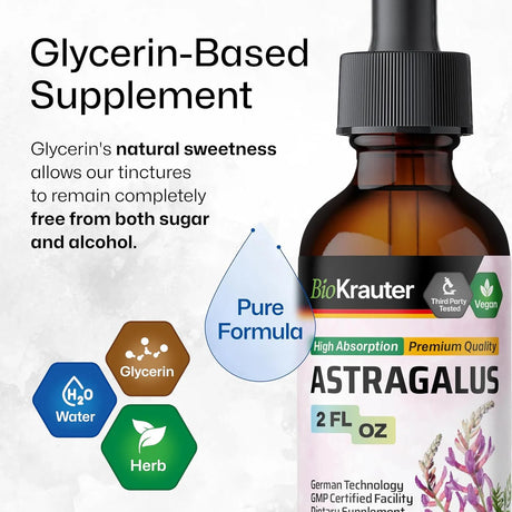 BIOKRAUTER - BIO KRAUTER Astragalus Tincture 2 Fl.Oz. - The Red Vitamin MX - Suplementos Alimenticios - {{ shop.shopifyCountryName }}