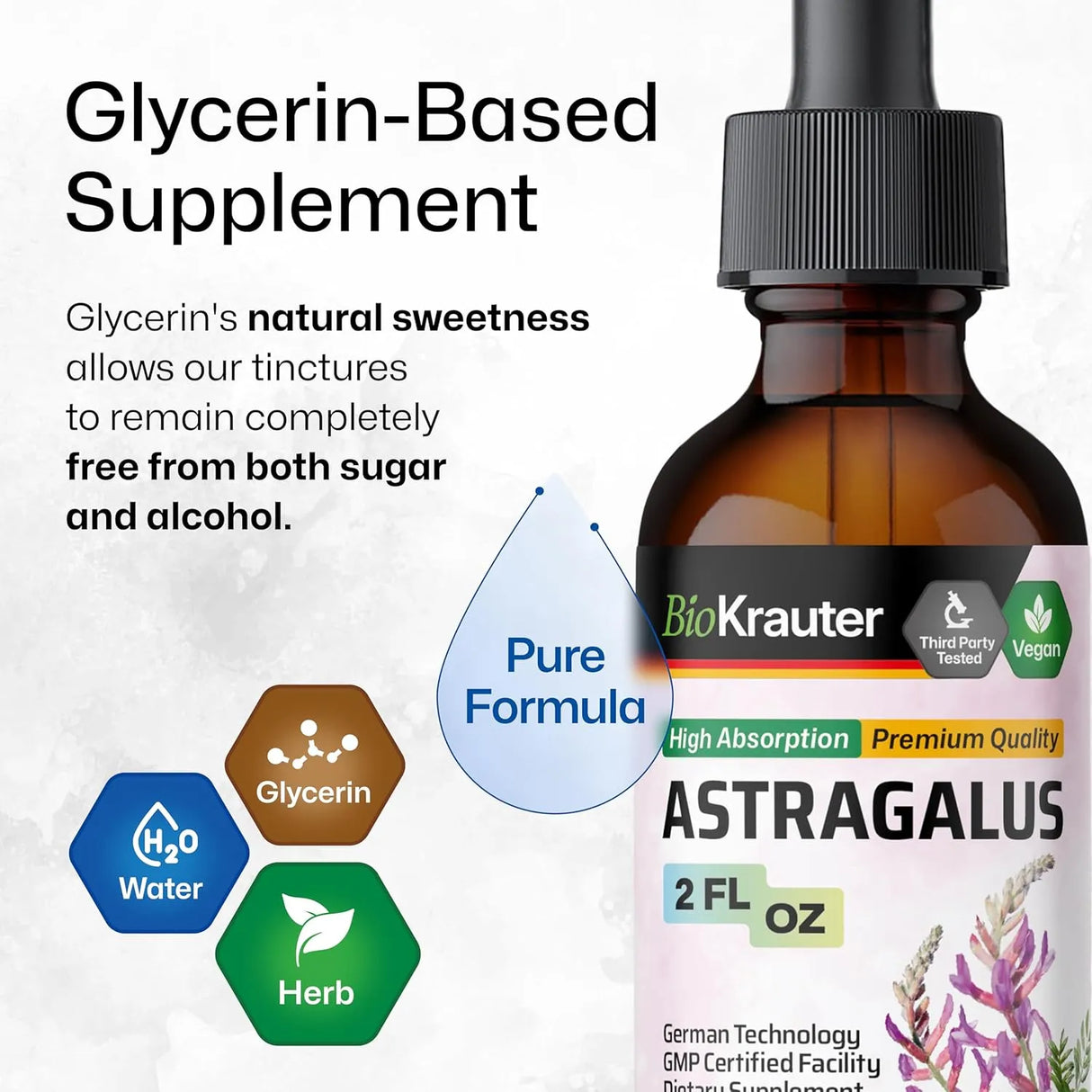 BIOKRAUTER - BIO KRAUTER Astragalus Tincture 2 Fl.Oz. - The Red Vitamin MX - Suplementos Alimenticios - {{ shop.shopifyCountryName }}