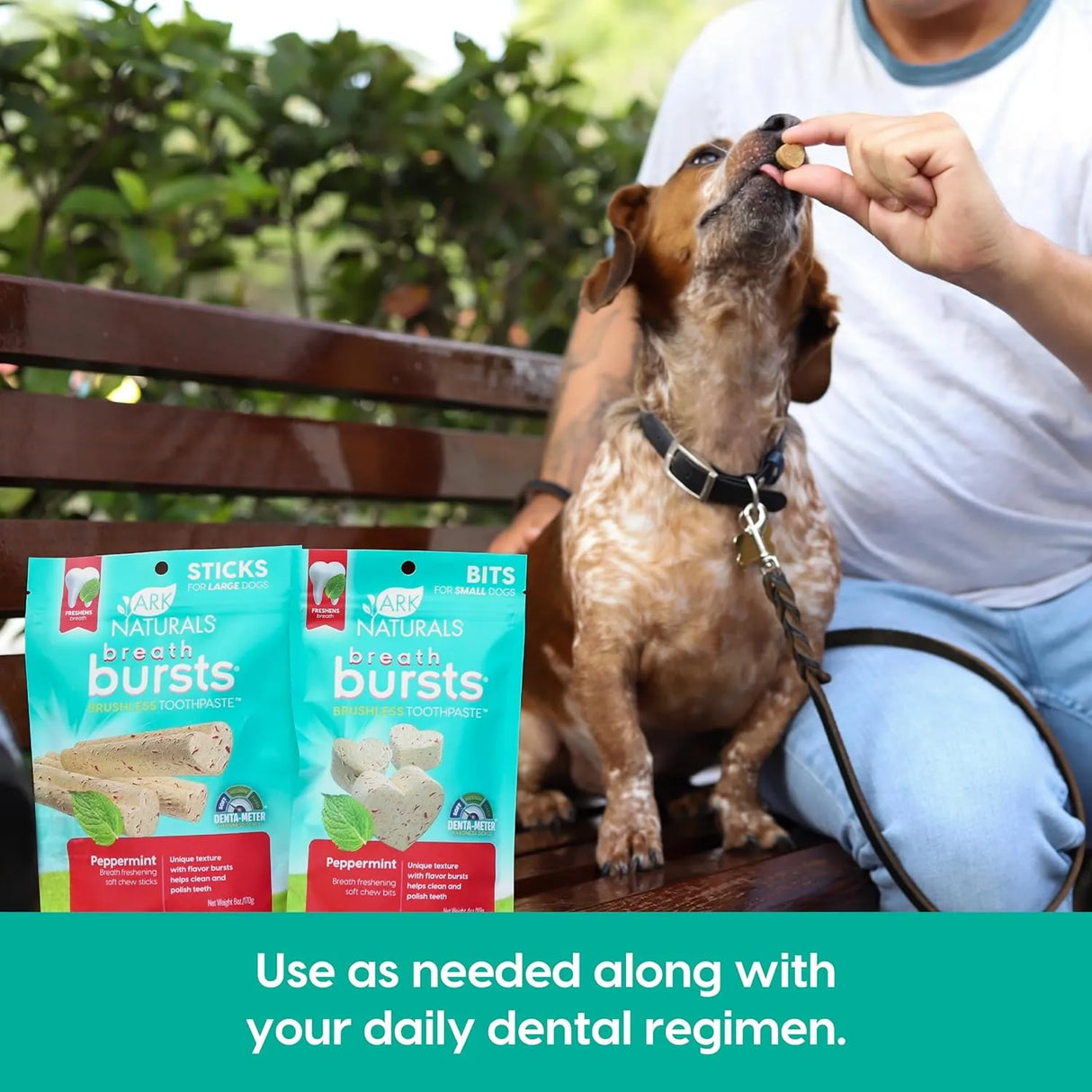 ARK NATURALS - ARK NATURALS Breath Bursts Brushless Toothpaste Dog Treats Peppermint 113Gr. - The Red Vitamin MX - Cuidado Dental Para Perros - {{ shop.shopifyCountryName }}