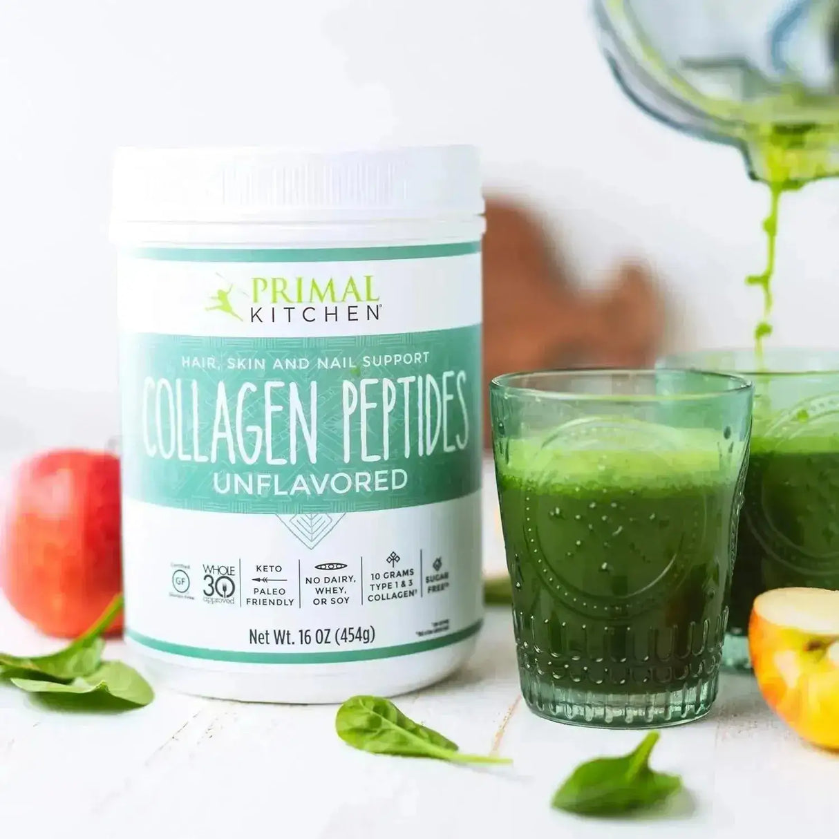 PRIMAL KITCHEN - Primal Kitchen Collagen Peptides Unflavored Powder 550Gr. - The Red Vitamin MX - Suplementos Alimenticios - {{ shop.shopifyCountryName }}