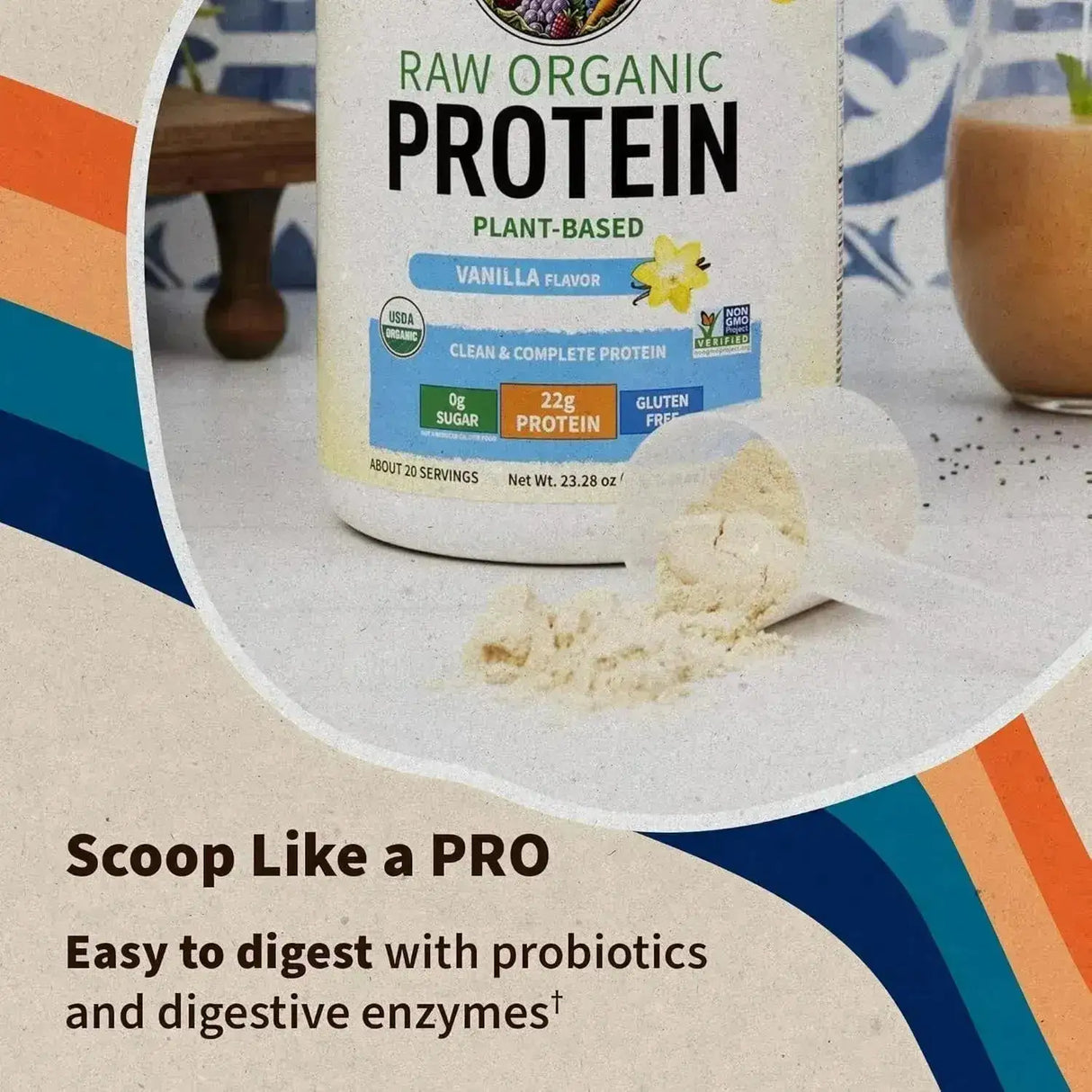 GARDEN OF LIFE - Garden of Life Vegan Protein Powder Vanilla 660Gr. - The Red Vitamin MX - Suplementos Alimenticios - {{ shop.shopifyCountryName }}