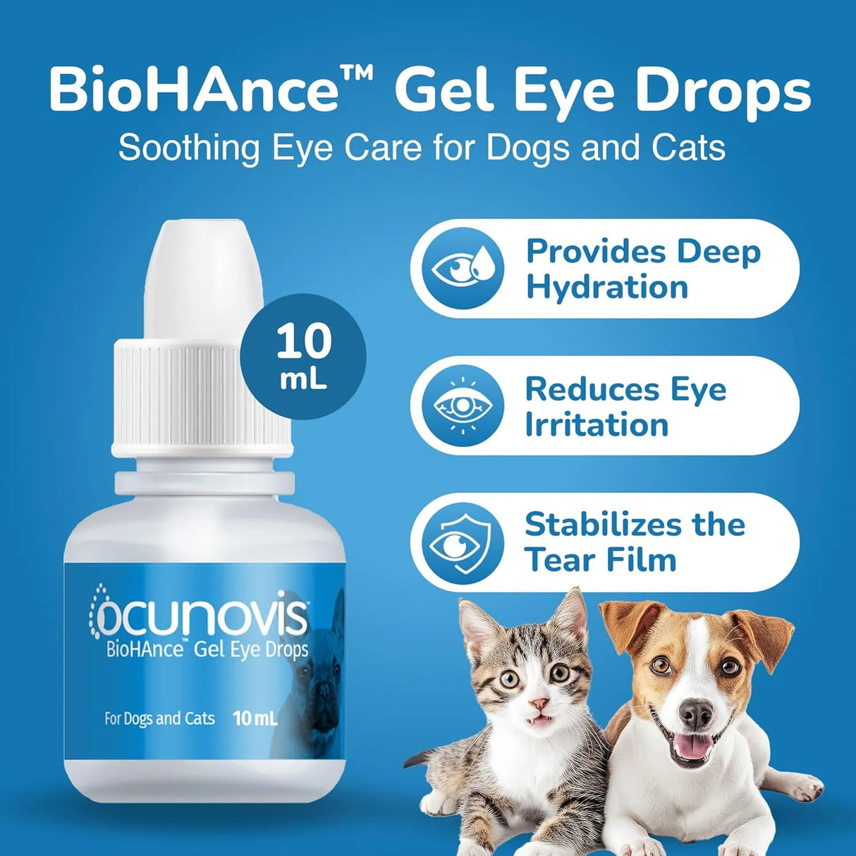 SENTRX - Sentrx Ocunovis Gel Eye Drops for Dogs & Cats 10Ml. - The Red Vitamin MX - Cuidado De Los Ojos De Los Perros - {{ shop.shopifyCountryName }}