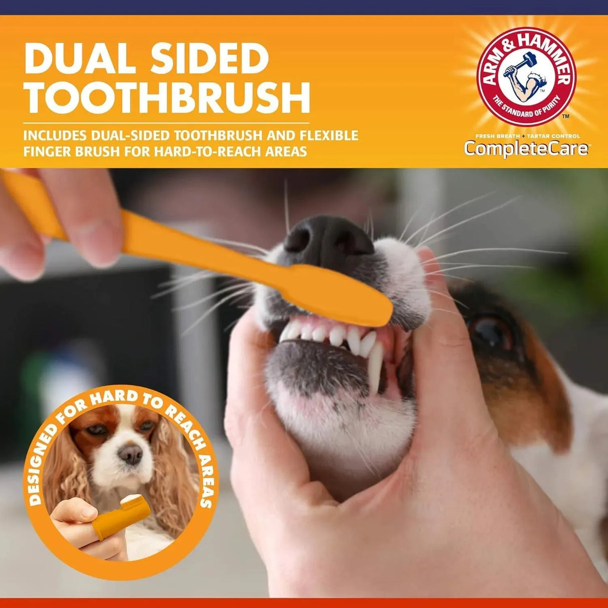 ARM & HAMMER - Arm & Hammer Complete Care Dog Dental Kit Chicken Flavor 2.5 Oz. - The Red Vitamin MX - Cuidado Dental Para Perros - {{ shop.shopifyCountryName }}