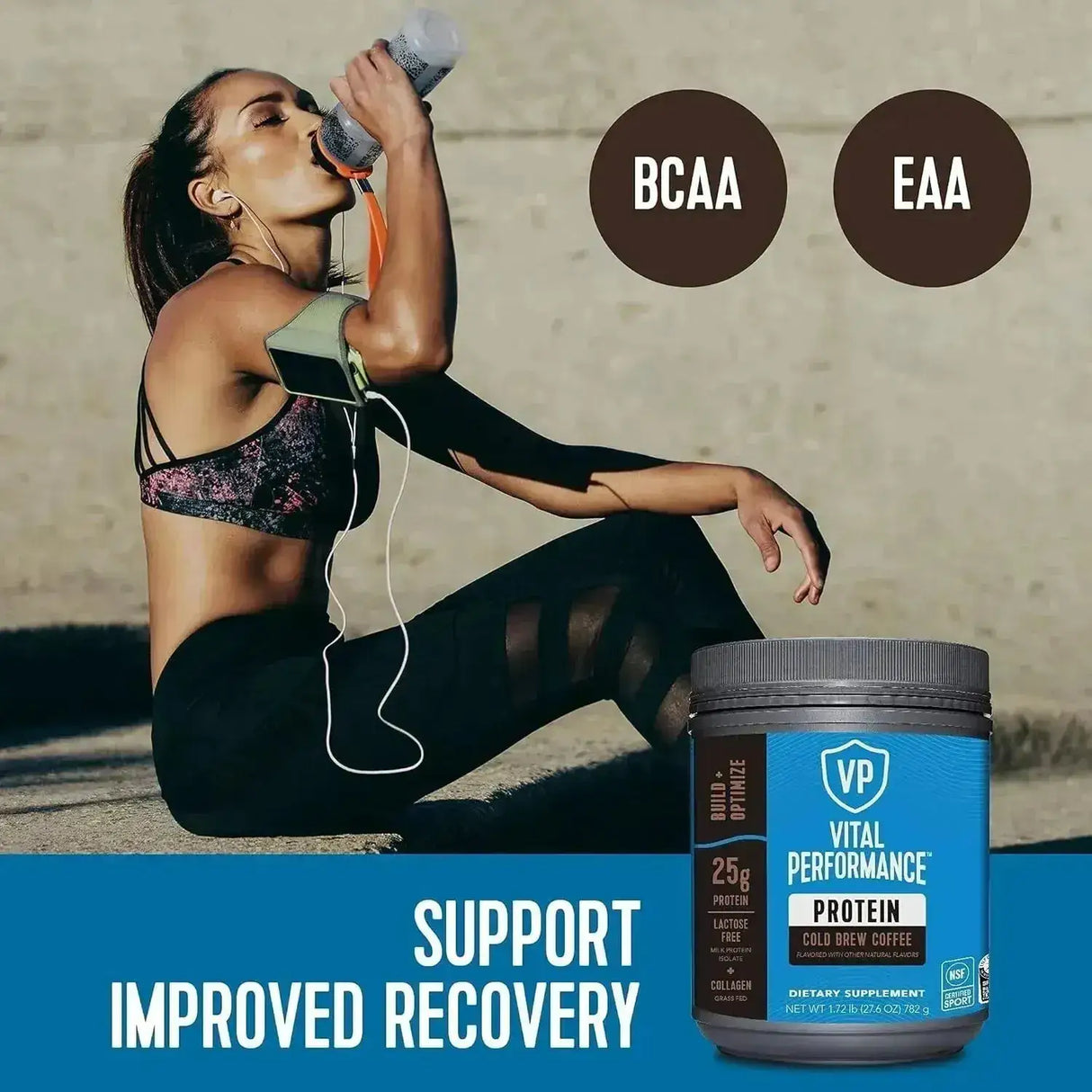 VITAL PROTEINS - Vital Proteins Performance Powder Cold Brew Coffee 782Gr. - The Red Vitamin MX - Suplementos Alimenticios - {{ shop.shopifyCountryName }}