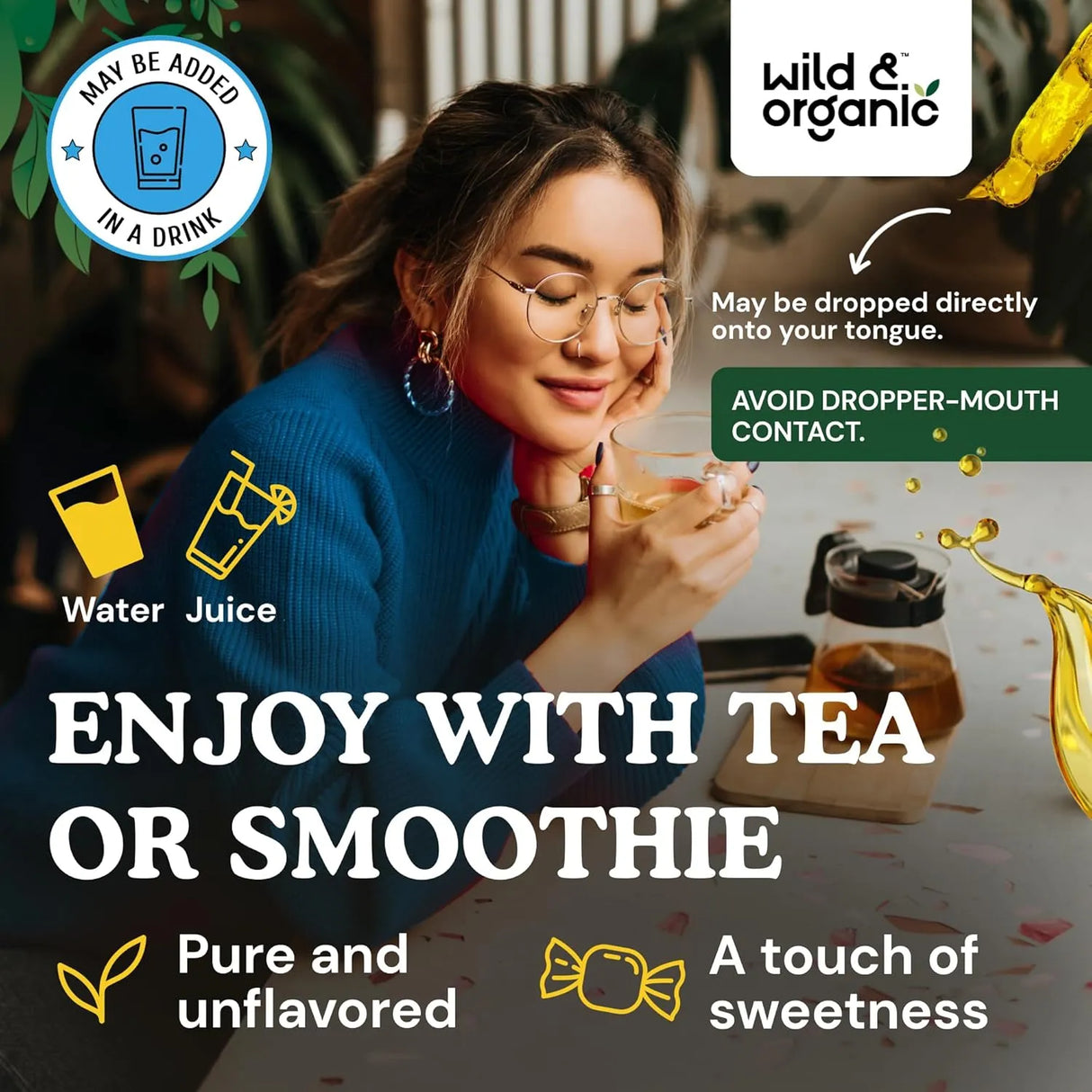 WILD & ORGANIC - Wild & Organic Adrenal Support Tincture 4 Fl.Oz. - The Red Vitamin MX - Suplementos Alimenticios - {{ shop.shopifyCountryName }}