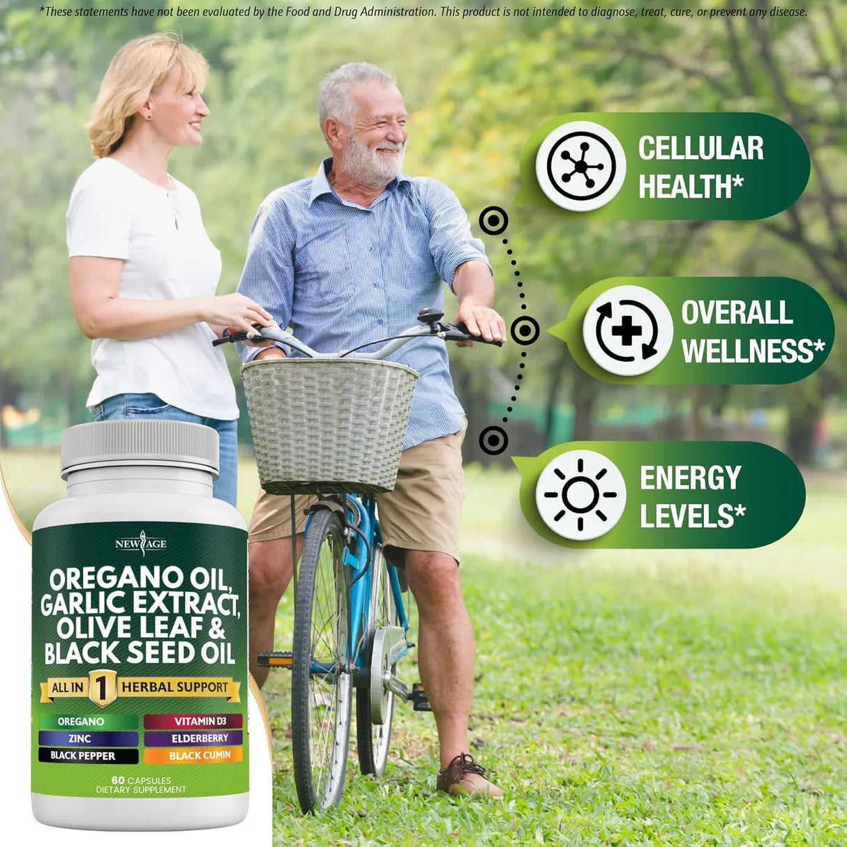 NEW AGE - NEW AGE Oregano Oil Garlic Extract Olive Leaf with Astragalus 60 Capsulas 2 Pack - The Red Vitamin MX - Suplementos Alimenticios - {{ shop.shopifyCountryName }}