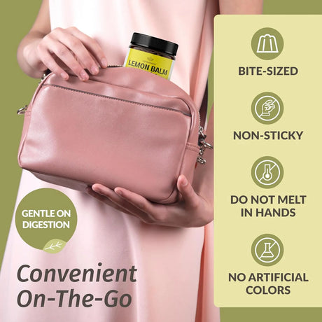 HERBAMAMA - HERBAMAMA Lemon Balm Gummies 1500Mg. 60 Gomitas - The Red Vitamin MX - Suplementos Alimenticios - {{ shop.shopifyCountryName }}