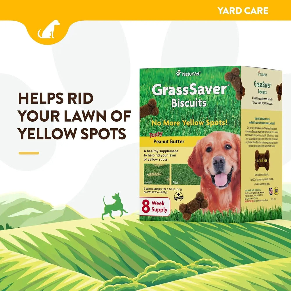 NATURVET - NaturVet GrassSaver Biscuits for Dogs 315Gr. 2 Pack - The Red Vitamin MX - Salud De Tracto Urinario Para Perros - {{ shop.shopifyCountryName }}