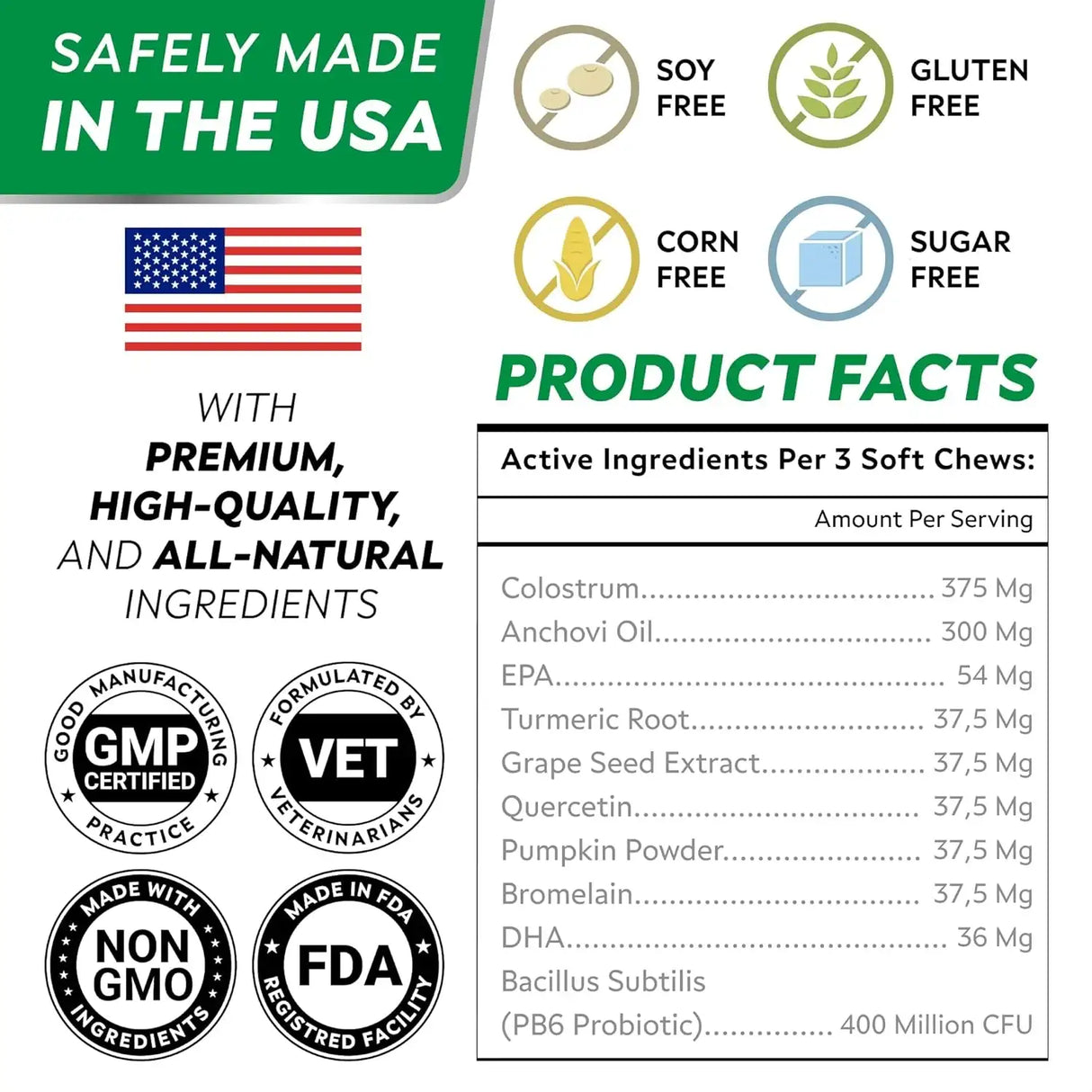 STRELLALAB - StrellaLab Advanced Dog Allergy Relief & Anti Itch Support Chews Bacon 120 Masticables - The Red Vitamin MX - Remedios Para La Picazón De Perros - {{ shop.shopifyCountryName }}