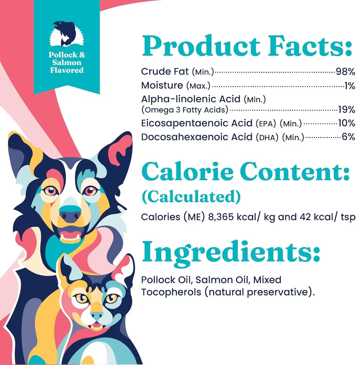 SOLID GOLD - Solid Gold Fish Oil for Dogs & Cats 8 Fl.Oz. - The Red Vitamin MX - Aceite De Pescado Para Perros - {{ shop.shopifyCountryName }}