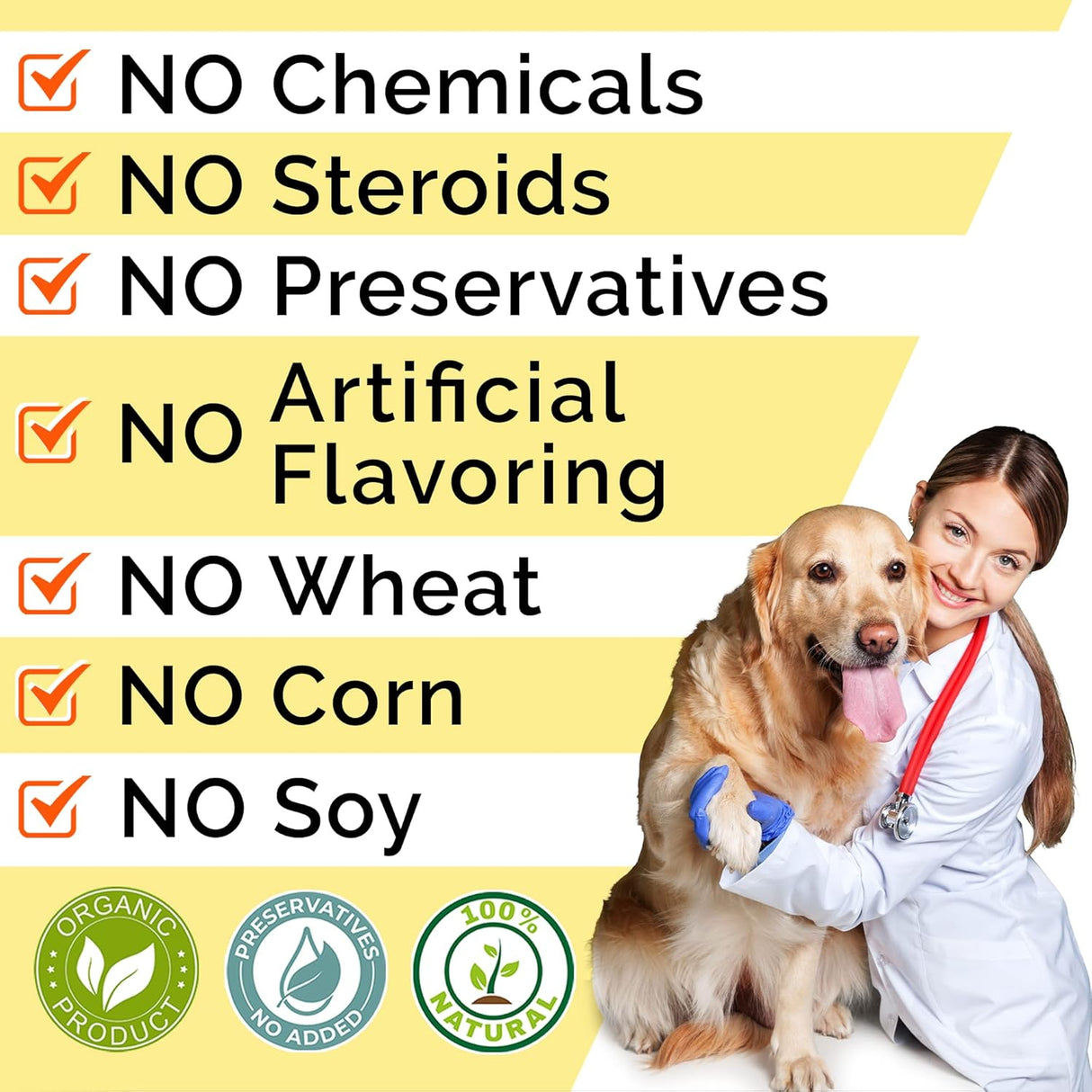 STRELLALAB Pumpkin Powder for Dogs 8 Oz.