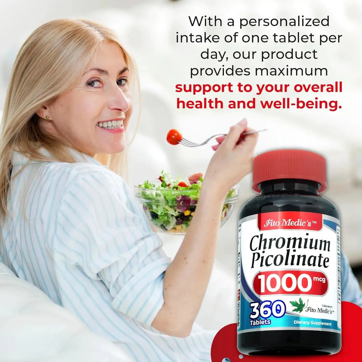 FITO MEDIC´S - FITO MEDIC'S Chromium Picolinate 360 Tabletas - The Red Vitamin MX - Suplementos Alimenticios - {{ shop.shopifyCountryName }}