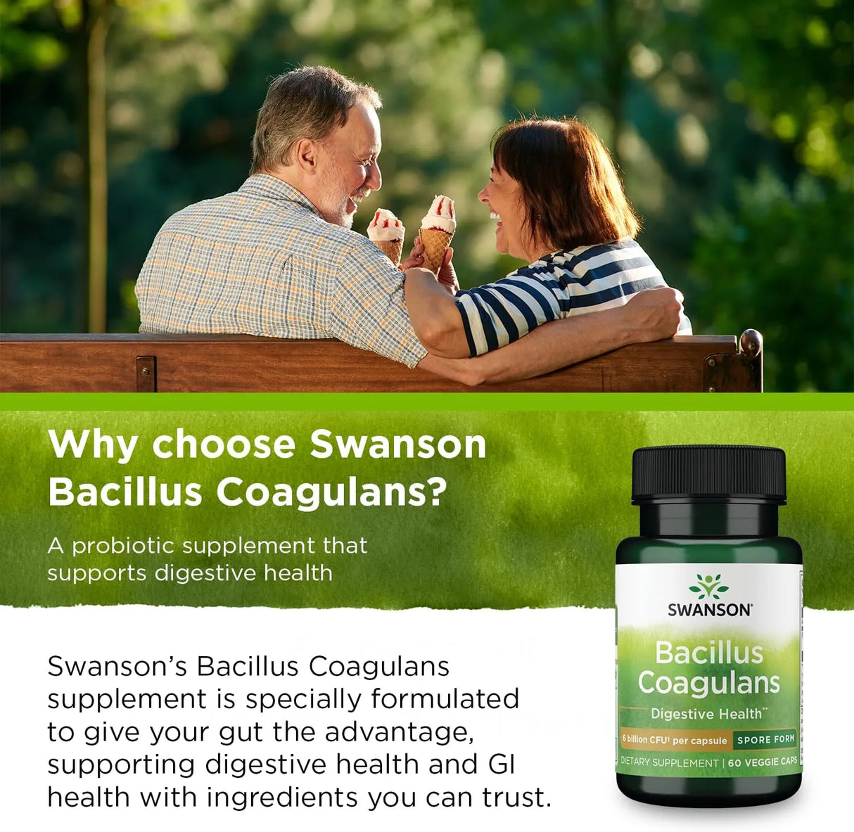 SWANSON - Swanson Bacillus Coagulans 60 Capsulas - The Red Vitamin MX - Suplementos Alimenticios - {{ shop.shopifyCountryName }}