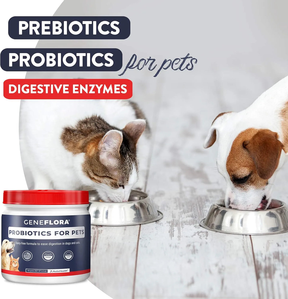 GENEFLORA - Geneflora Digestive Enzymes and Probiotics for Dogs 125Gr. - The Red Vitamin MX - Probióticos Para Perros - {{ shop.shopifyCountryName }}