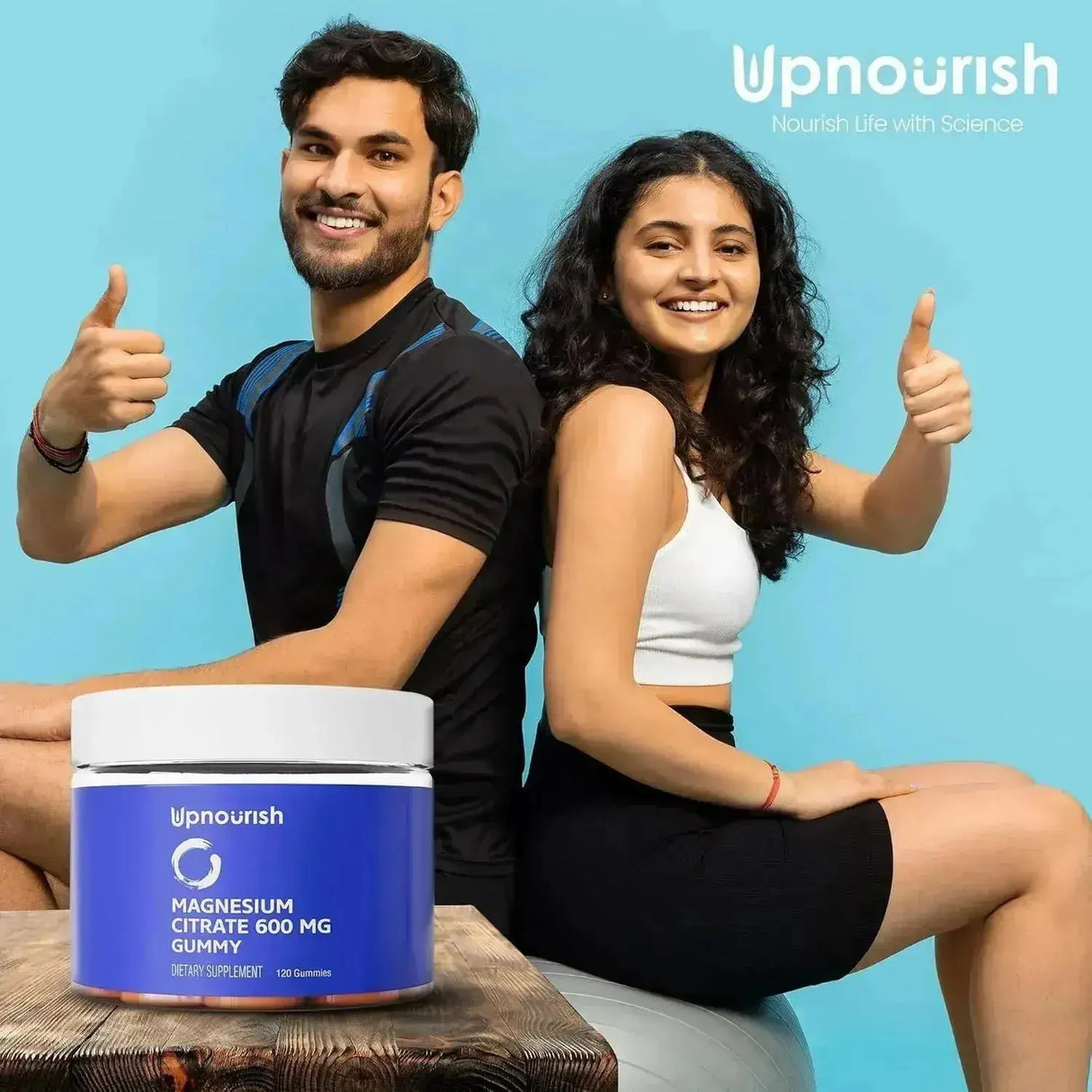 UPNOURISH - UpNourish Magnesium Gummies for Adults & Kids 120 Gomitas - The Red Vitamin MX - Suplementos Alimenticios - {{ shop.shopifyCountryName }}