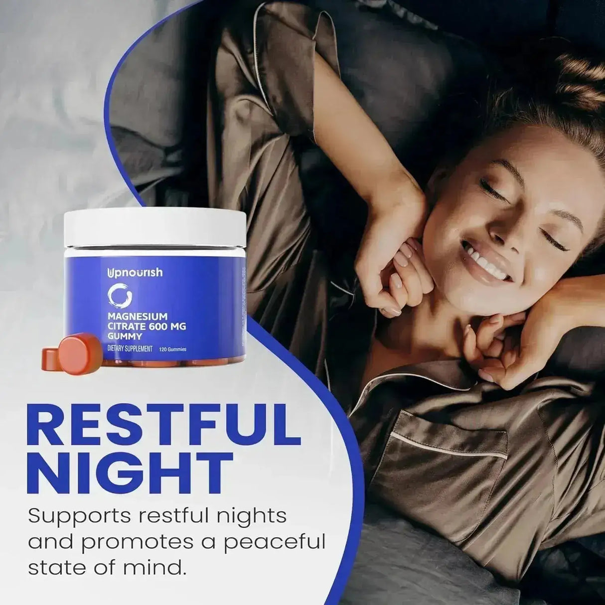 UPNOURISH - UpNourish Magnesium Gummies for Adults & Kids 120 Gomitas - The Red Vitamin MX - Suplementos Alimenticios - {{ shop.shopifyCountryName }}