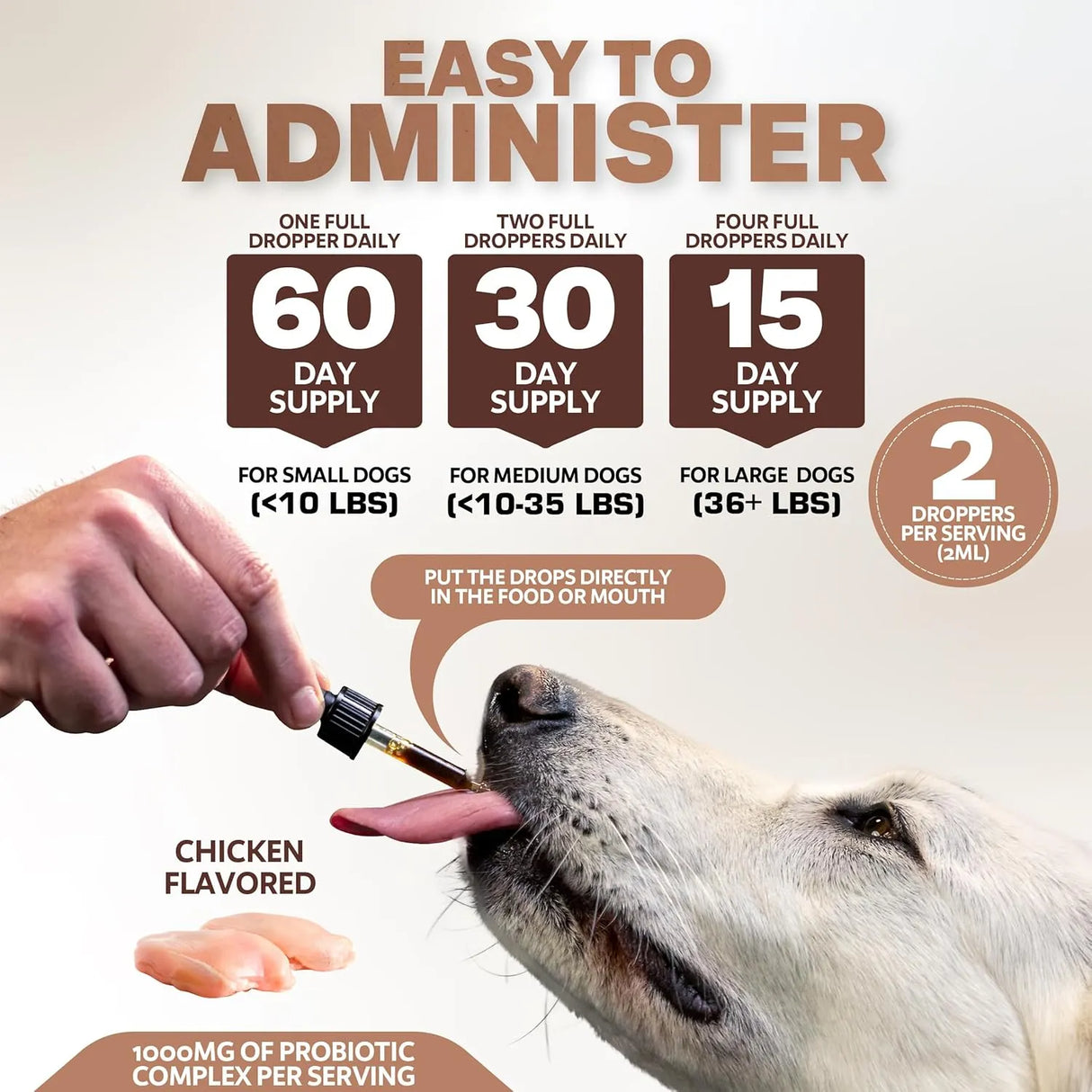 FURREVER - Furrever Gut Health Probiotics for Dogs Chicken Flavor 2 Fl.Oz. - The Red Vitamin MX - Probióticos Para Perros - {{ shop.shopifyCountryName }}