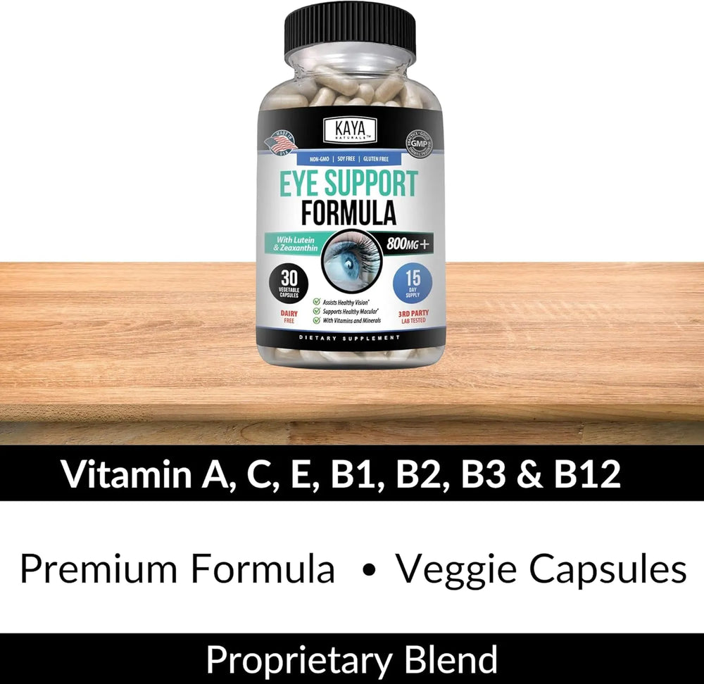 KAYA NATURALS - Kaya Naturals Eye Health 30 Capsulas - The Red Vitamin MX - Suplementos Alimenticios - {{ shop.shopifyCountryName }}