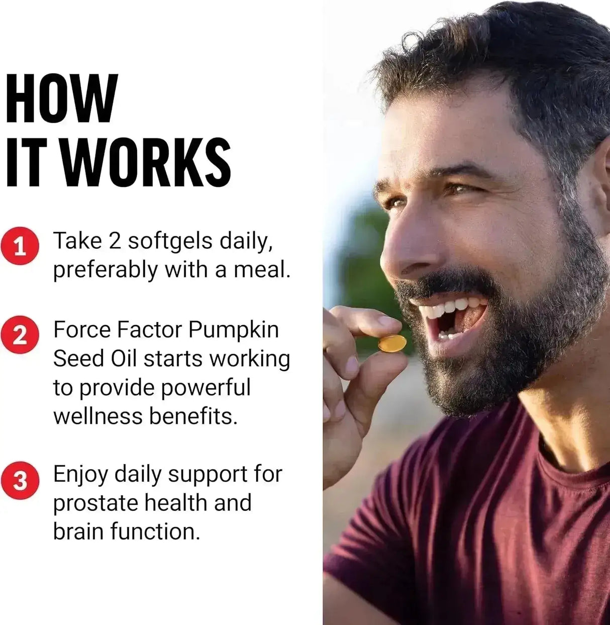 FORCE FACTOR - FORCE FACTOR Pumpkin Seed Oil 2000Mg. 100 Capsulas Blandas - The Red Vitamin MX - Suplementos Alimenticios - {{ shop.shopifyCountryName }}