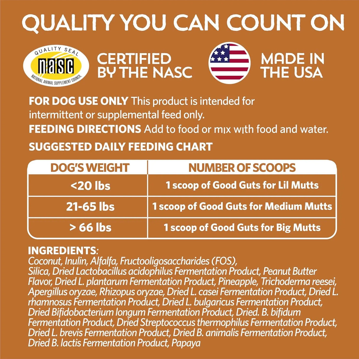 FIDOBIOTICS - Fidobiotics Good Guts for Big Mutts Probiotic for Dogs 20 Dias - The Red Vitamin MX - Probióticos Para Perros - {{ shop.shopifyCountryName }}