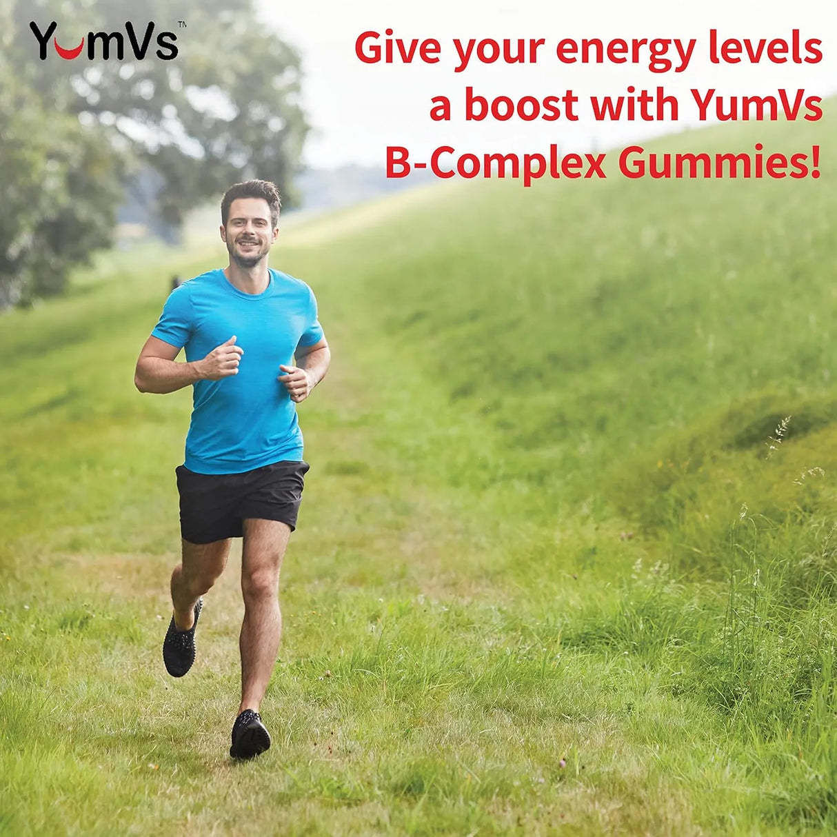 YUM-V'S - YumVs Vitamin B Complex with Vitamin C Gummies 70 Gomitas - The Red Vitamin MX - Suplementos Alimenticios - {{ shop.shopifyCountryName }}
