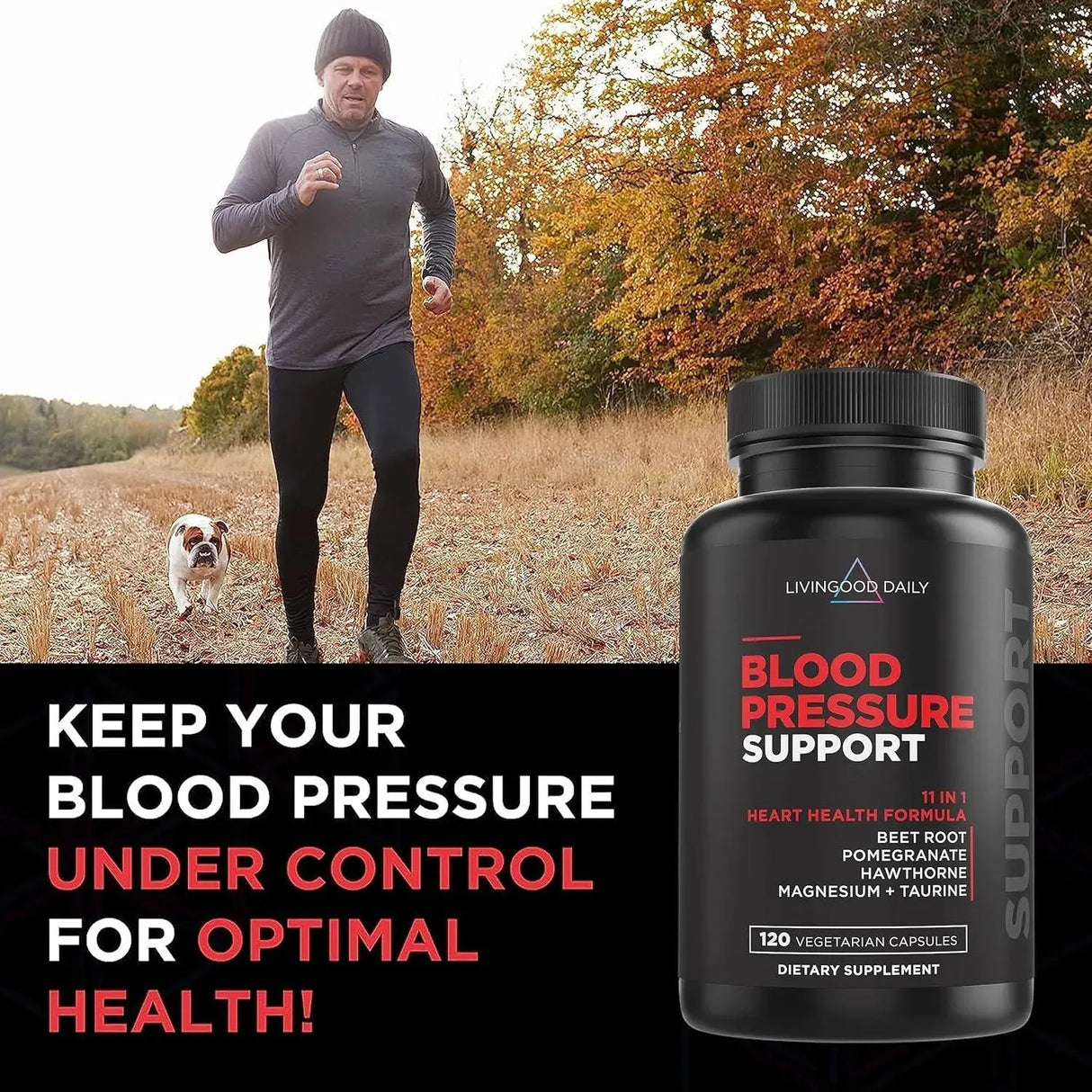 LIVINGOOD DAILY - Livingood Daily Blood Pressure 120 Capsulas - The Red Vitamin MX - Suplementos Alimenticios - {{ shop.shopifyCountryName }}