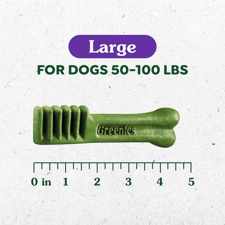 GREENIES - Greenies Weight Management Large Natural Dog Dental Care Chews 17 Piezas - The Red Vitamin MX - Cuidado Dental Para Perros - {{ shop.shopifyCountryName }}