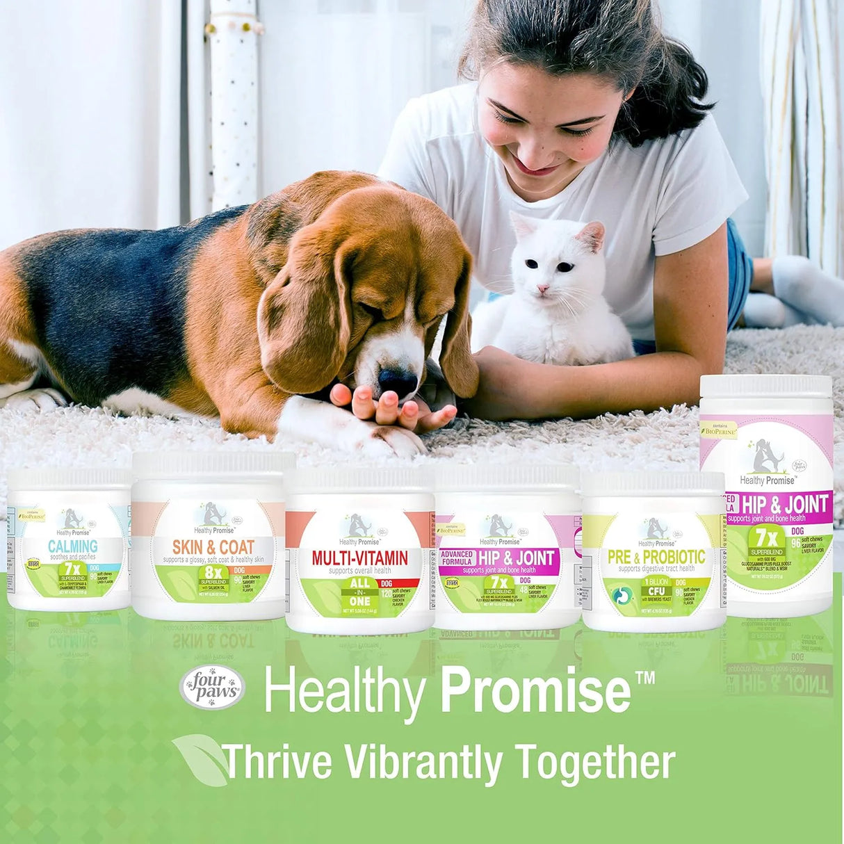 FOUR PAWS - Four Paws Healthy Promise Pre and Probiotics for Dogs Soft Chews 90 Masticables - The Red Vitamin MX - Probióticos Para Perros - {{ shop.shopifyCountryName }}