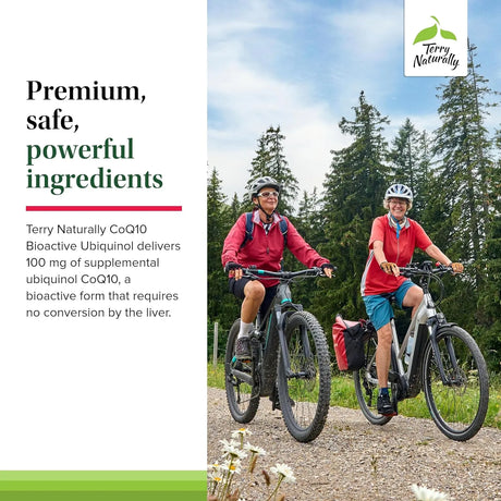 TERRY NATURALLY - Terry Naturally CoQ10 BioActive Ubiquinol 100Mg. 60 Capsulas Blandas - The Red Vitamin MX - Suplementos Alimenticios - {{ shop.shopifyCountryName }}