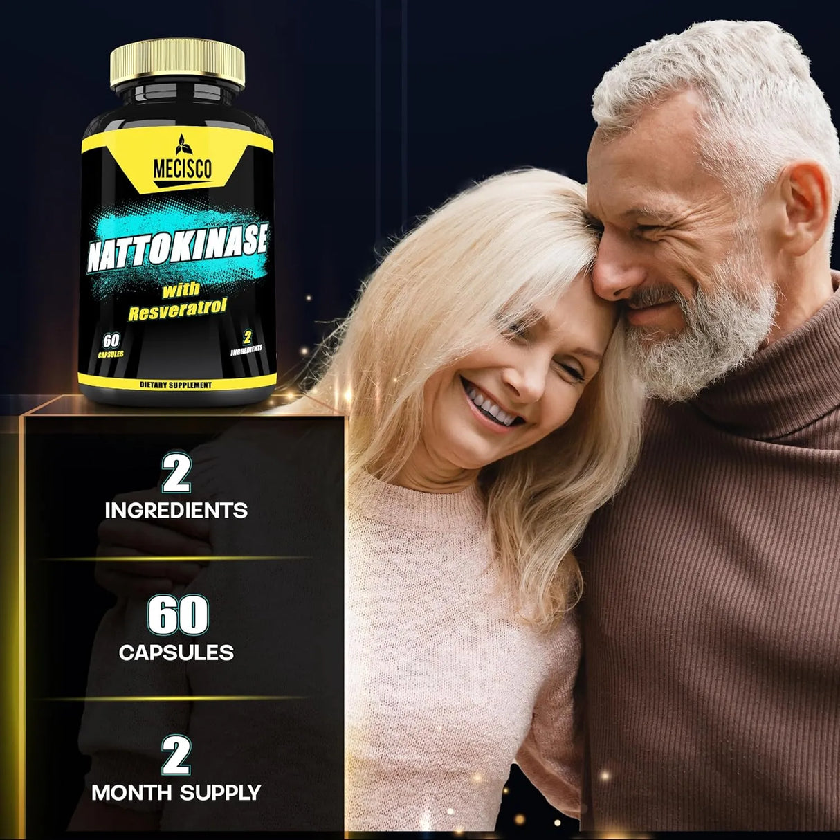 MECISCO - Mecisco Nattokinase 4000 FU 60 Capsulas - The Red Vitamin MX - Suplementos Alimenticios - {{ shop.shopifyCountryName }}