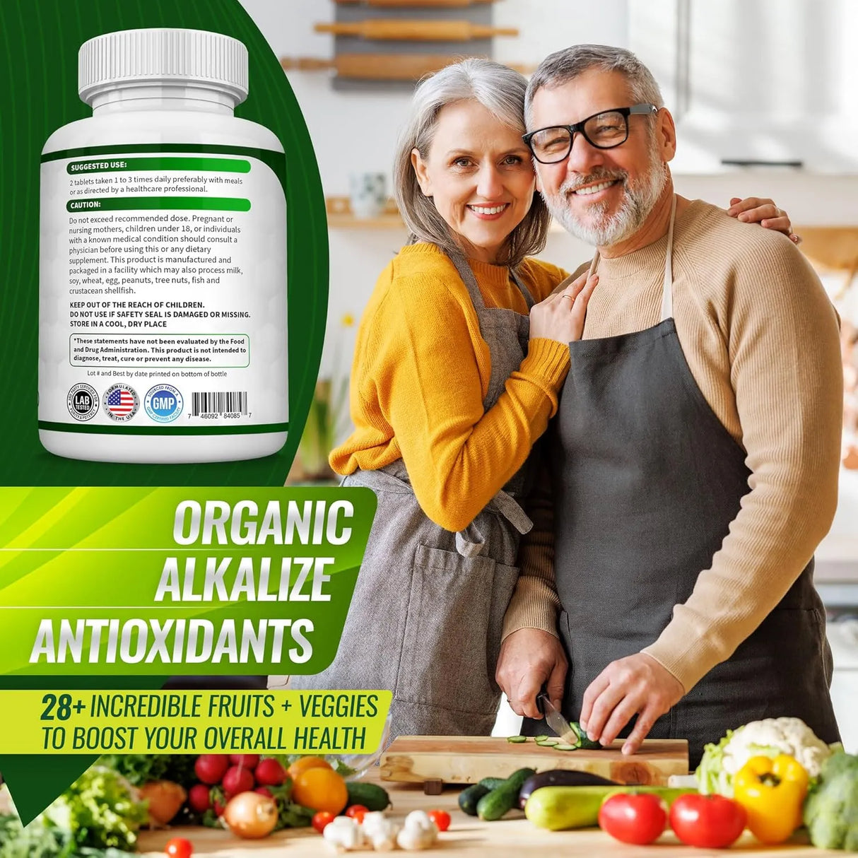 TOPLUX - Toplux Organic Super Greens 60 Tabletas - The Red Vitamin MX - Suplementos Alimenticios - {{ shop.shopifyCountryName }}
