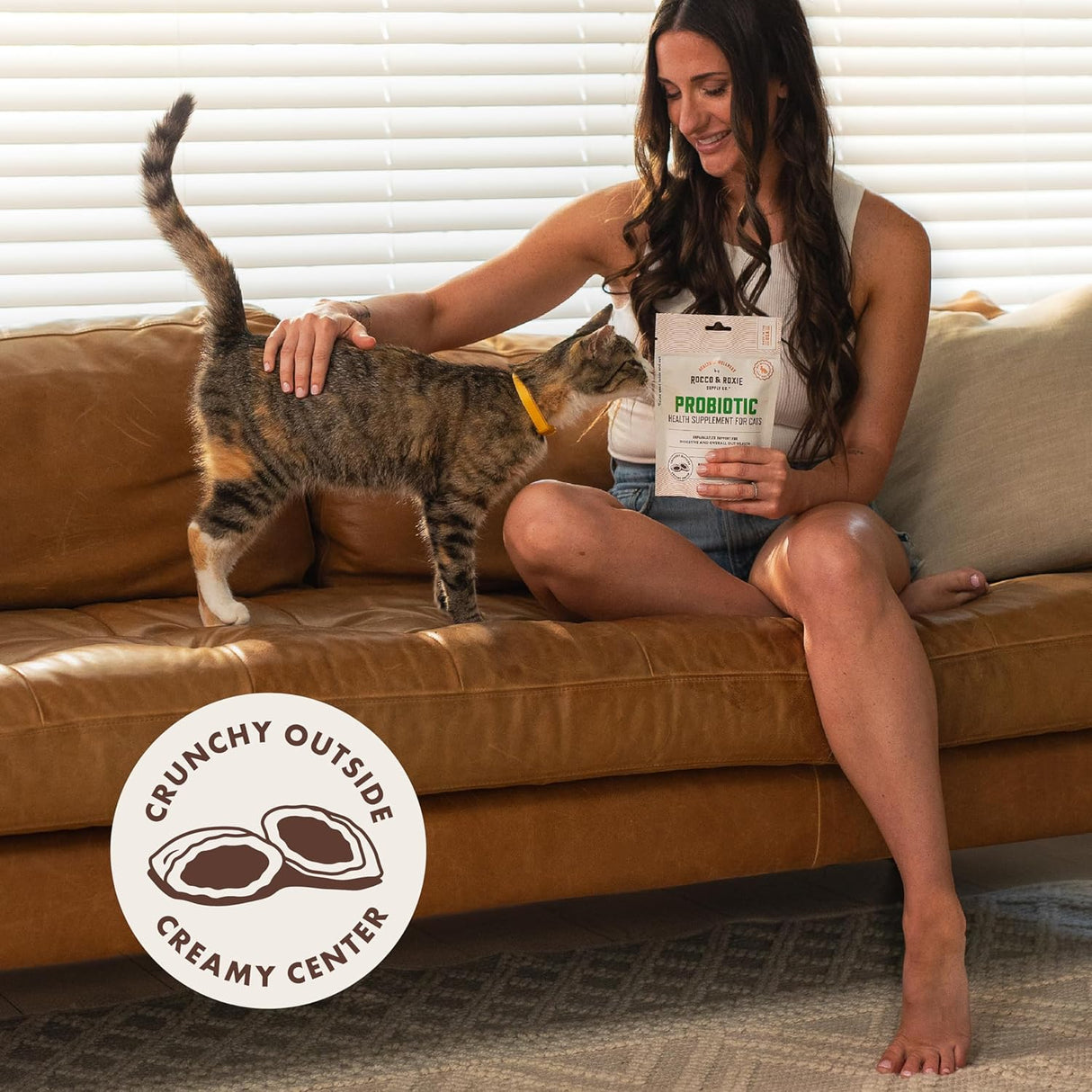 Rocco & Roxie Cat Probiotic Health Supplement for Cats 104Gr.