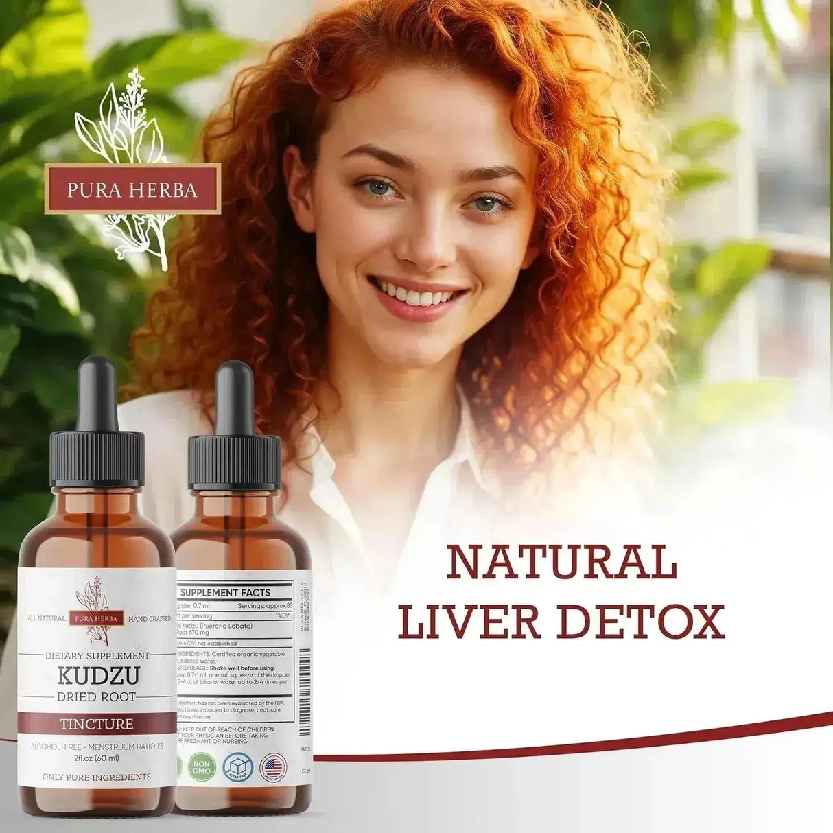 PURA HERBA - Pura Herba Kudzu Root Extract 2 Fl.Oz. - The Red Vitamin MX - Suplementos Alimenticios - {{ shop.shopifyCountryName }}