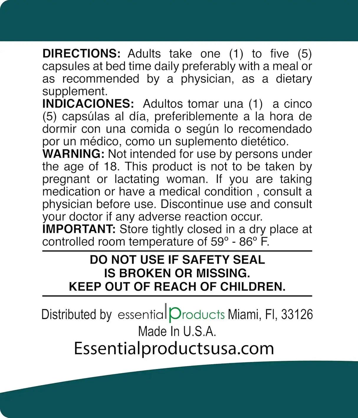 ELP ESSENTIAL - ELP ESSENTIAL Valerian Root 500Mg. 100 Capsulas - The Red Vitamin MX - Suplementos Alimenticios - {{ shop.shopifyCountryName }}