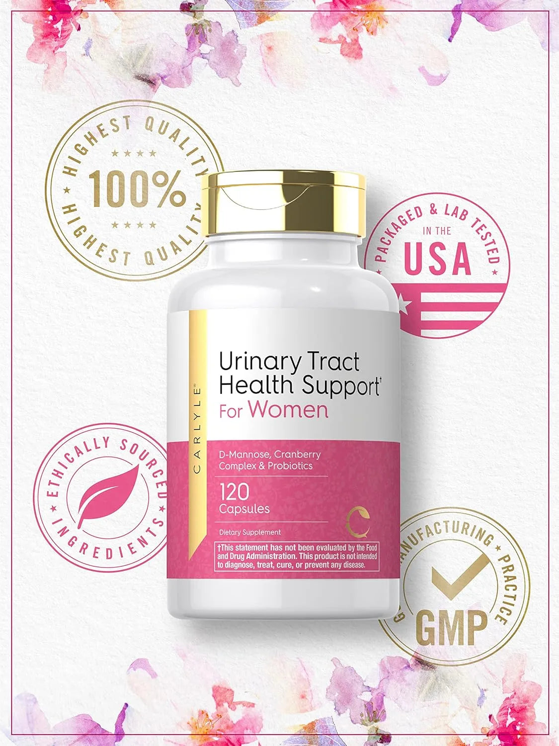 CARLYLE - Carlyle Urinary Tract Health for Women 120 Capsulas - The Red Vitamin MX - Suplementos Alimenticios - {{ shop.shopifyCountryName }}