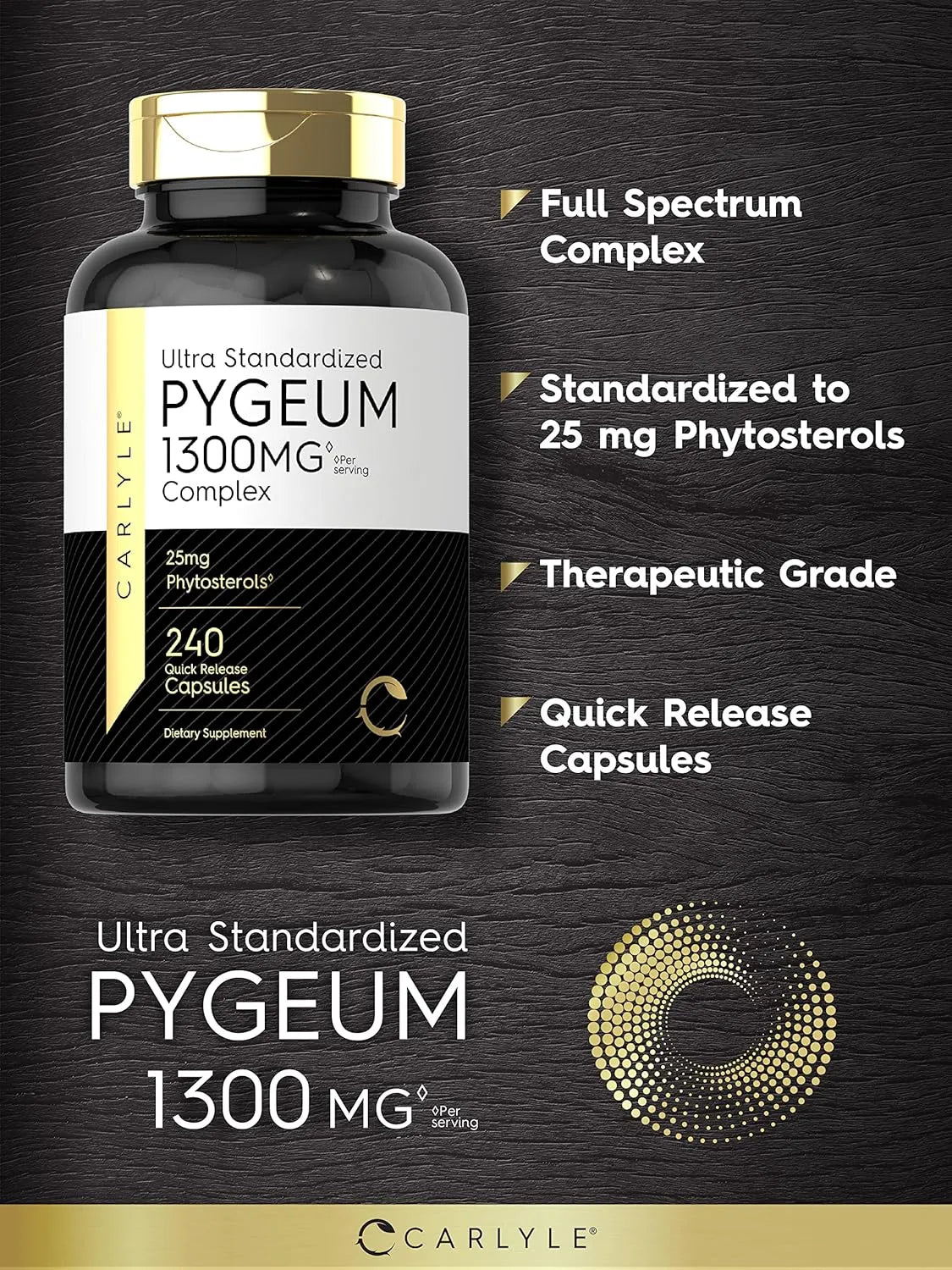 CARLYLE - Carlyle Pygeum 1300Mg. 240 Capsulas - The Red Vitamin MX - Suplementos Alimenticios - {{ shop.shopifyCountryName }}