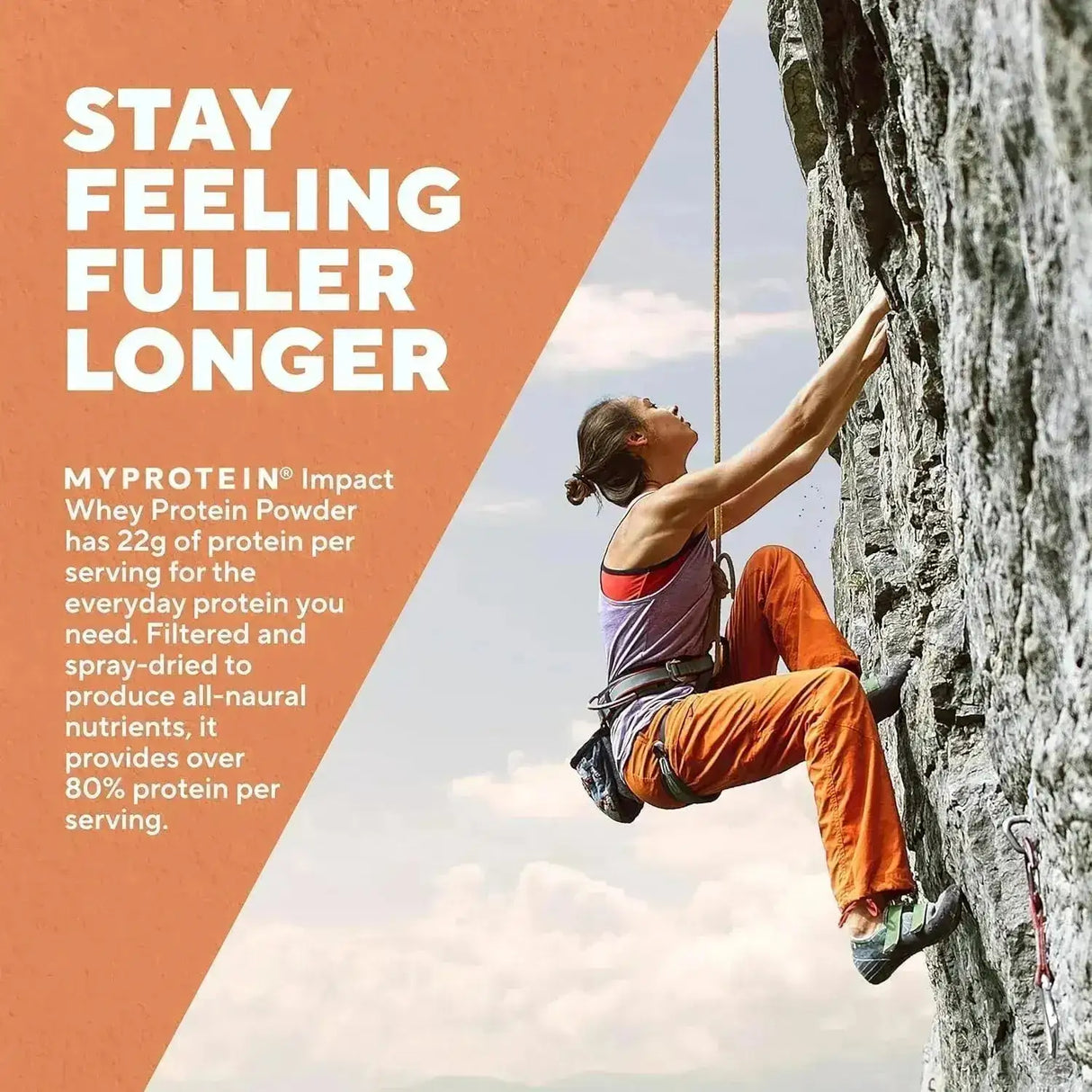 MYPROTEIN - Myprotein Impact Whey Protein Powder Unflavored 32 Servicios 2.2 Lbs. - The Red Vitamin MX - Suplementos Alimenticios - {{ shop.shopifyCountryName }}