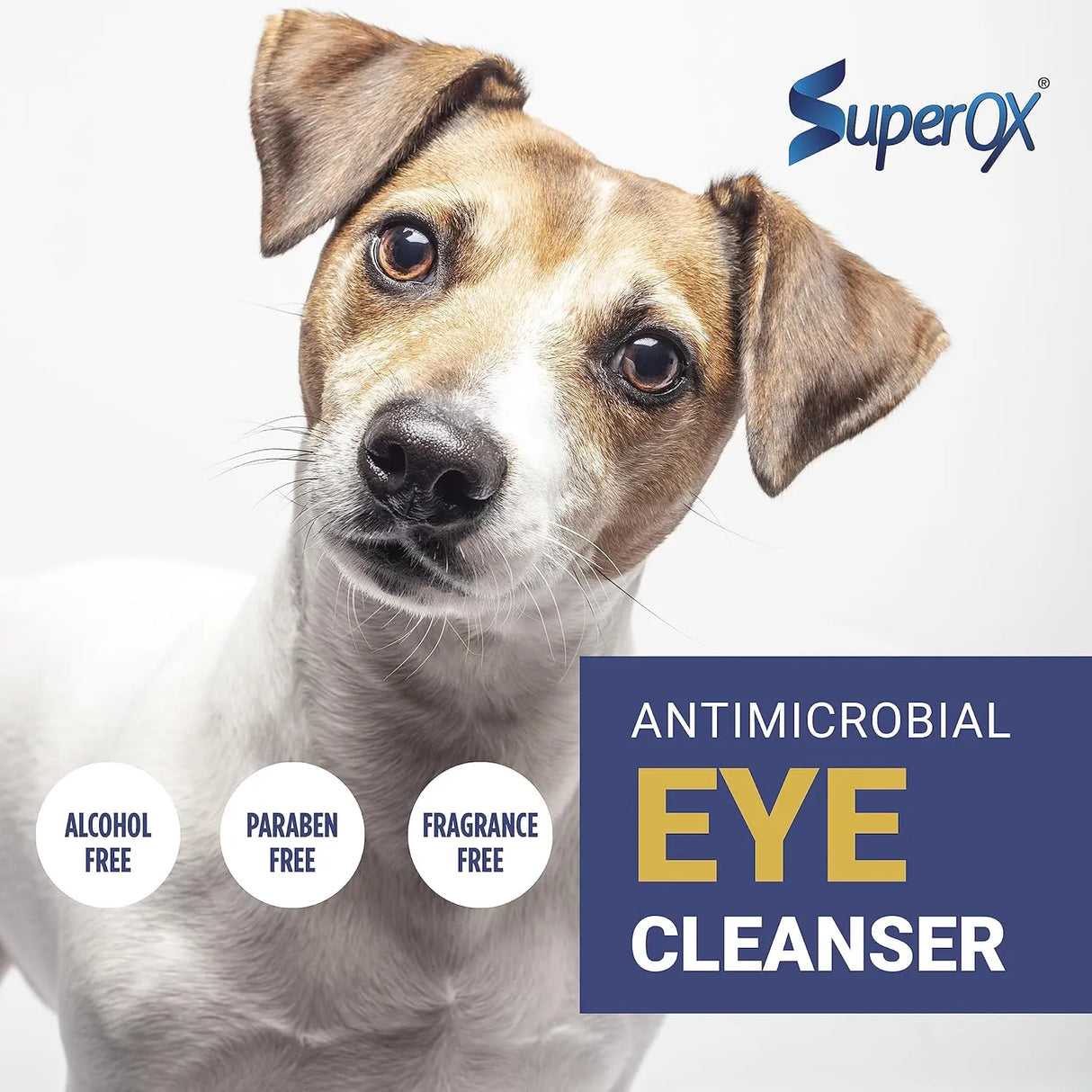SUPEROX - Superox Animal Eye Wash & Tear Stain Remover 100Ml. - The Red Vitamin MX - Cuidado De Los Ojos De Los Perros - {{ shop.shopifyCountryName }}
