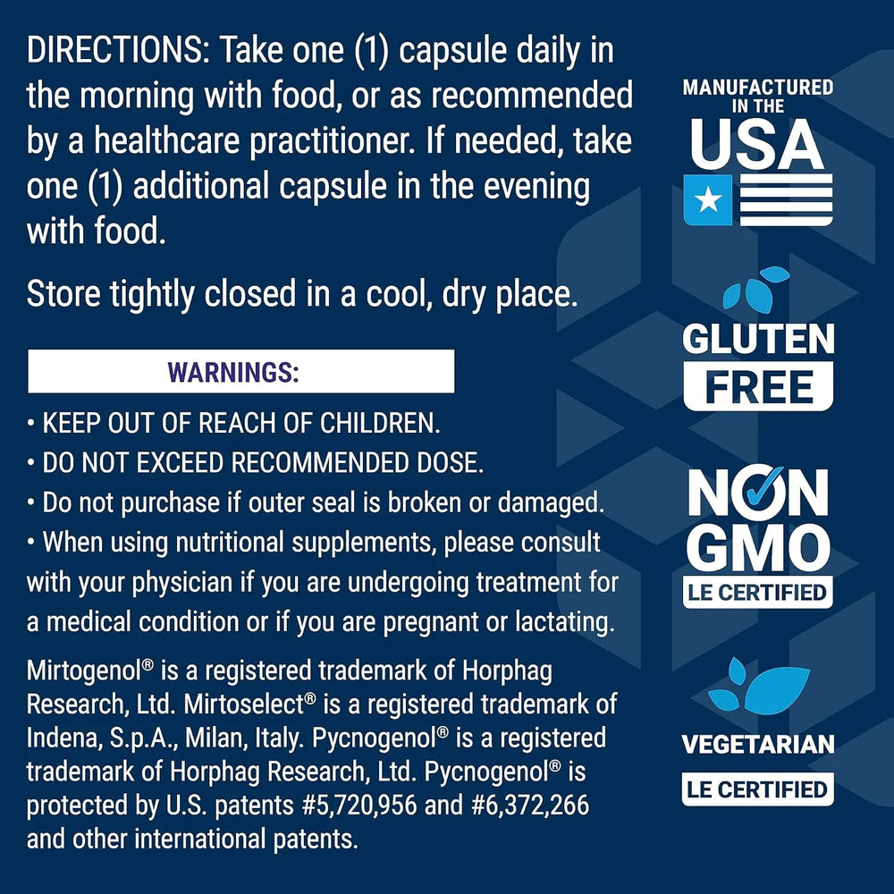 LIFE EXTENSION - Life Extension Eye Pressure Support with Mirtogenol 30 Capsulas - The Red Vitamin MX - Suplementos Alimenticios - {{ shop.shopifyCountryName }}
