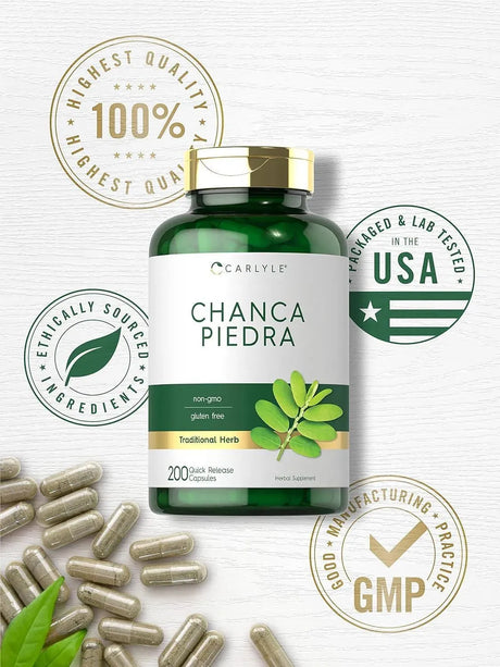CARLYLE - Carlyle Chanca Piedra 200 Capsulas - The Red Vitamin MX - Suplementos Alimenticios - {{ shop.shopifyCountryName }}
