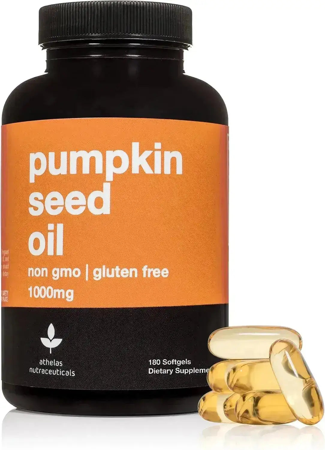 ATHELAS NEUTRACEUTICALS - Athelas Neutraceuticals Pumpkin Seed Extract 1000Mg. 180 Capsulas Blandas - The Red Vitamin MX - Suplementos Alimenticios - {{ shop.shopifyCountryName }}