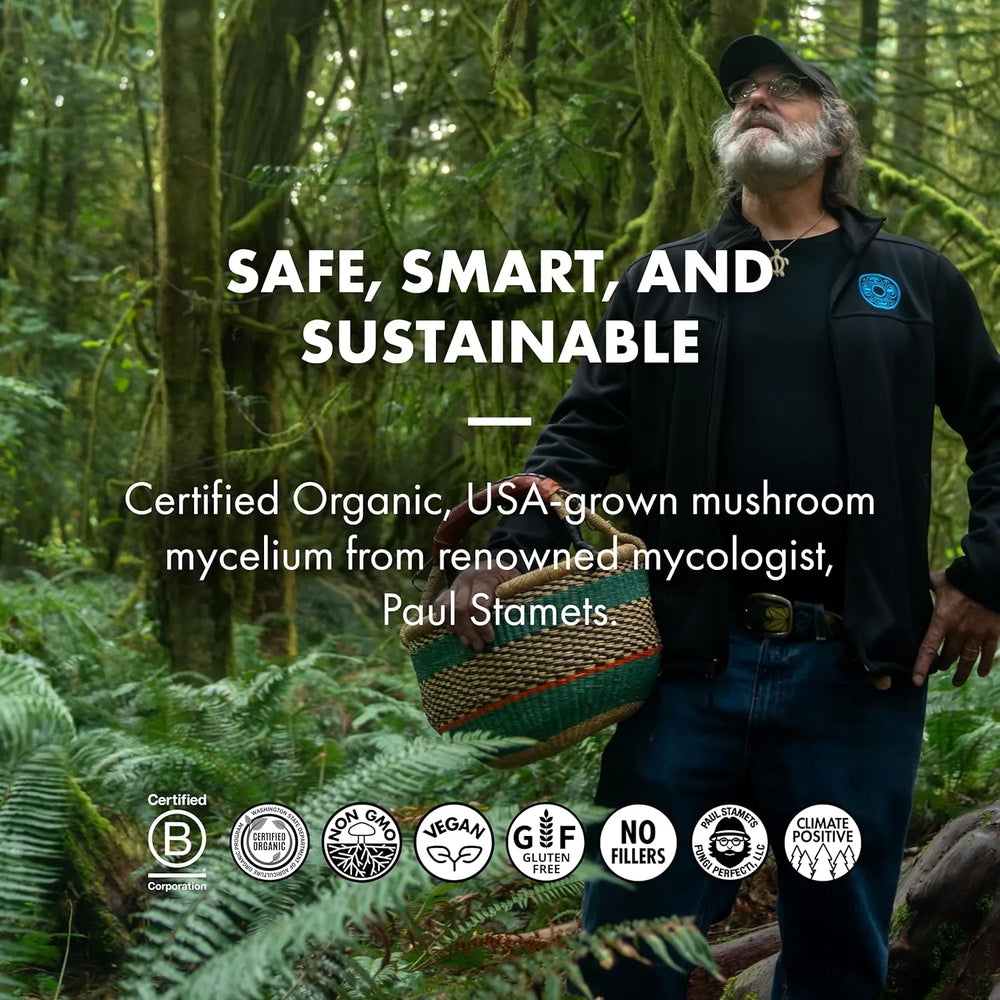 HOST DEFENSE - Host Defense Stamets 7 Species Blend 30 Capsulas - The Red Vitamin MX - Suplementos Alimenticios - {{ shop.shopifyCountryName }}