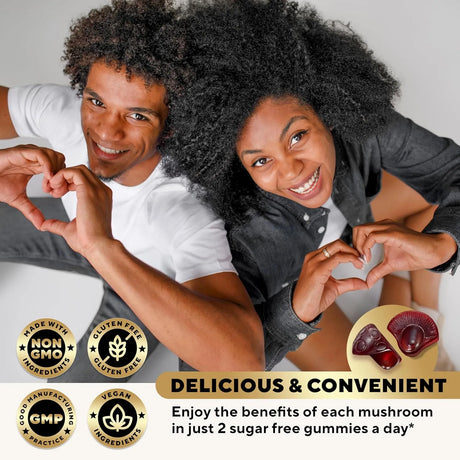 VITAUP - VitaUp Mushroom Gummies for Adults 60 Gomitas - The Red Vitamin MX - Suplementos Alimenticios - {{ shop.shopifyCountryName }}