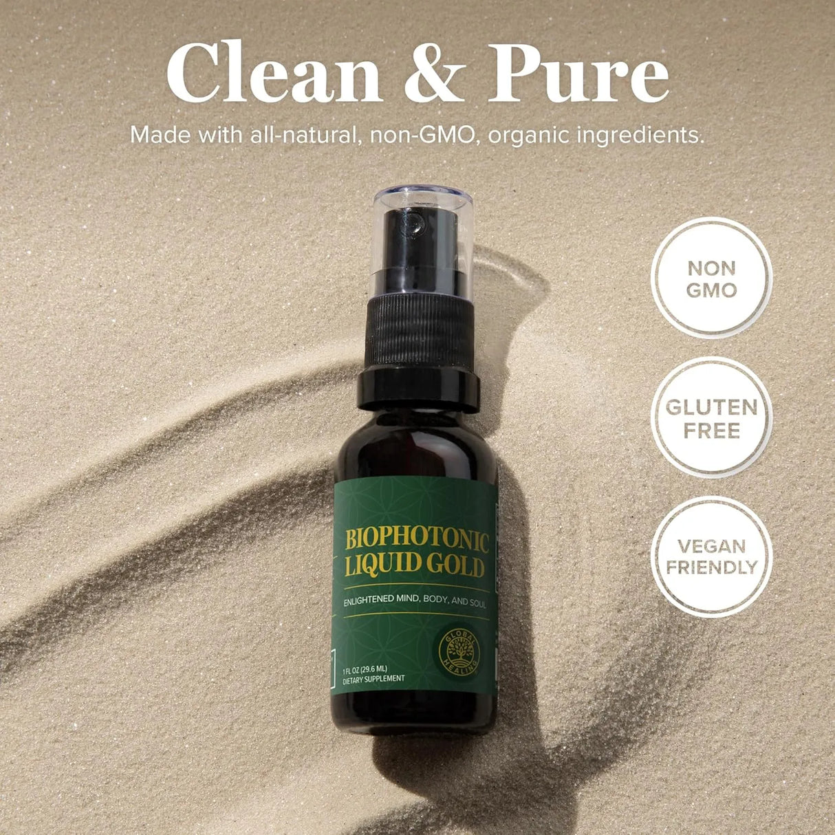 GLOBAL HEALING CENTER - Global Healing Center Biophotonic Liquid Gold 1 Fl.Oz. - The Red Vitamin MX - Suplementos Alimenticios - {{ shop.shopifyCountryName }}