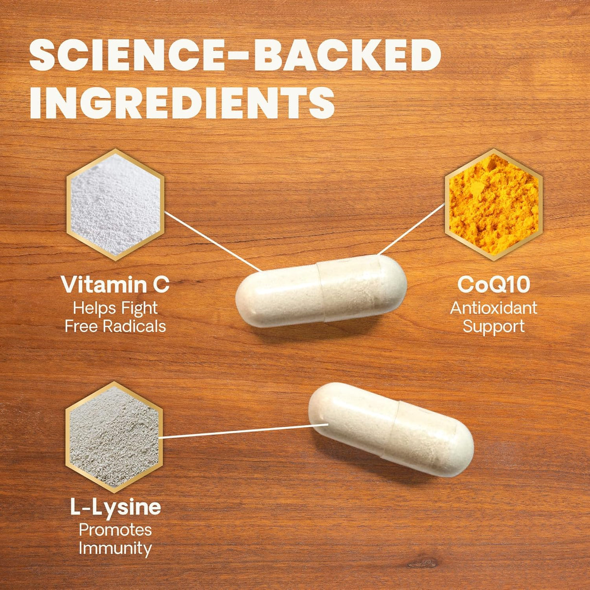 VetriScience Immunity Health Easy-Open Capsules 120 Capsulas