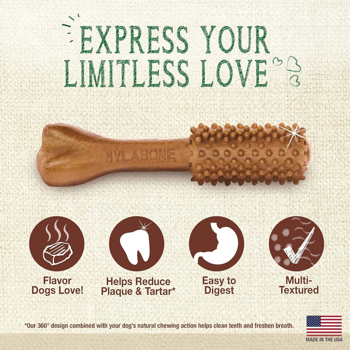 NYLABONE - Nylabone Nutri Dent Dog Dental Chews Medium Filet Mignon Flavor 40 Piezas - The Red Vitamin MX - Cuidado Dental Para Perros - {{ shop.shopifyCountryName }}