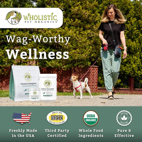WHOLISTIC PET ORGANICS - Wholistic Pet Organics Canine Complete Dog Multivitamin 454Gr. - The Red Vitamin MX - Multivitamínicos Para Perros - {{ shop.shopifyCountryName }}
