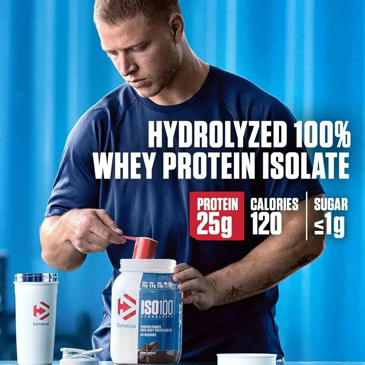 DYMATIZE - Dymatize ISO 100 Whey Protein Powder Vanilla 24 Servicios 730Gr. - The Red Vitamin MX - Suplementos Alimenticios - {{ shop.shopifyCountryName }}